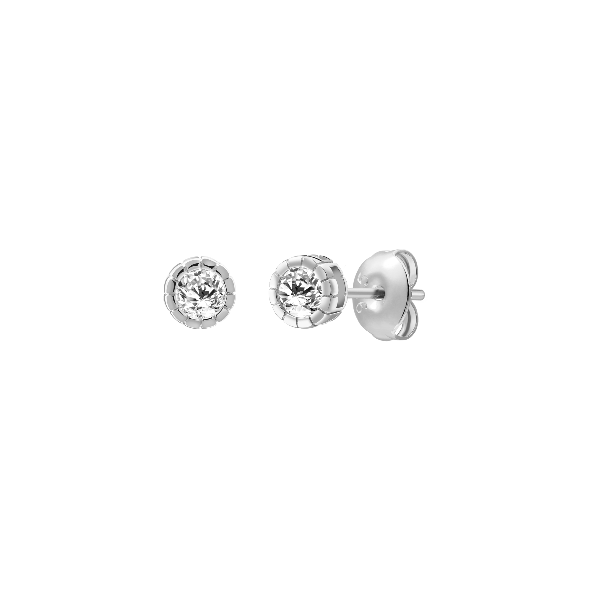 xenox-pure-essentials-ohrringe-925-sterlingsilber-rhodiniert-mit-zirkonia-3 image 1
