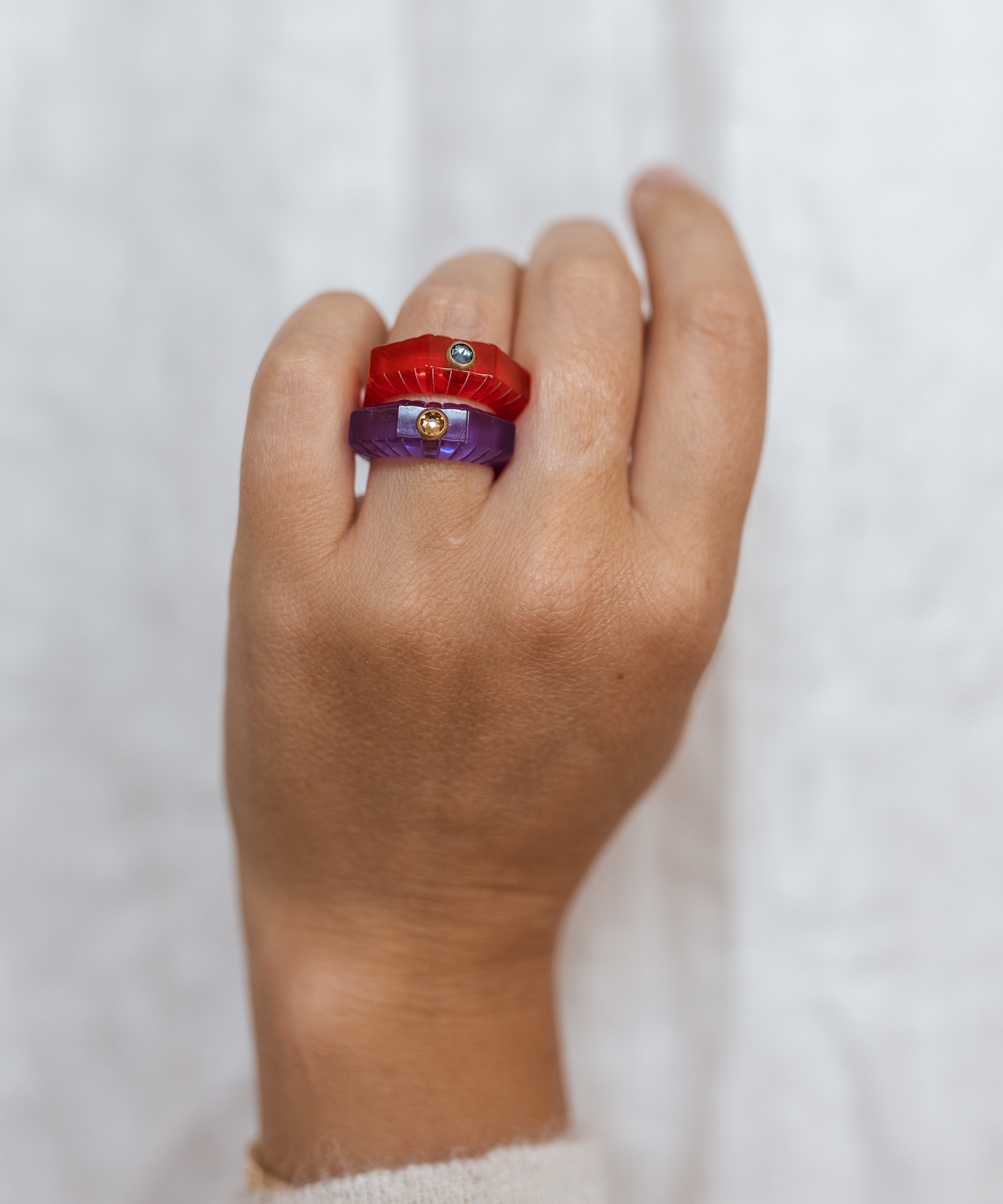 wald-berlin-shining-star-red-ring-sample-sale image 4