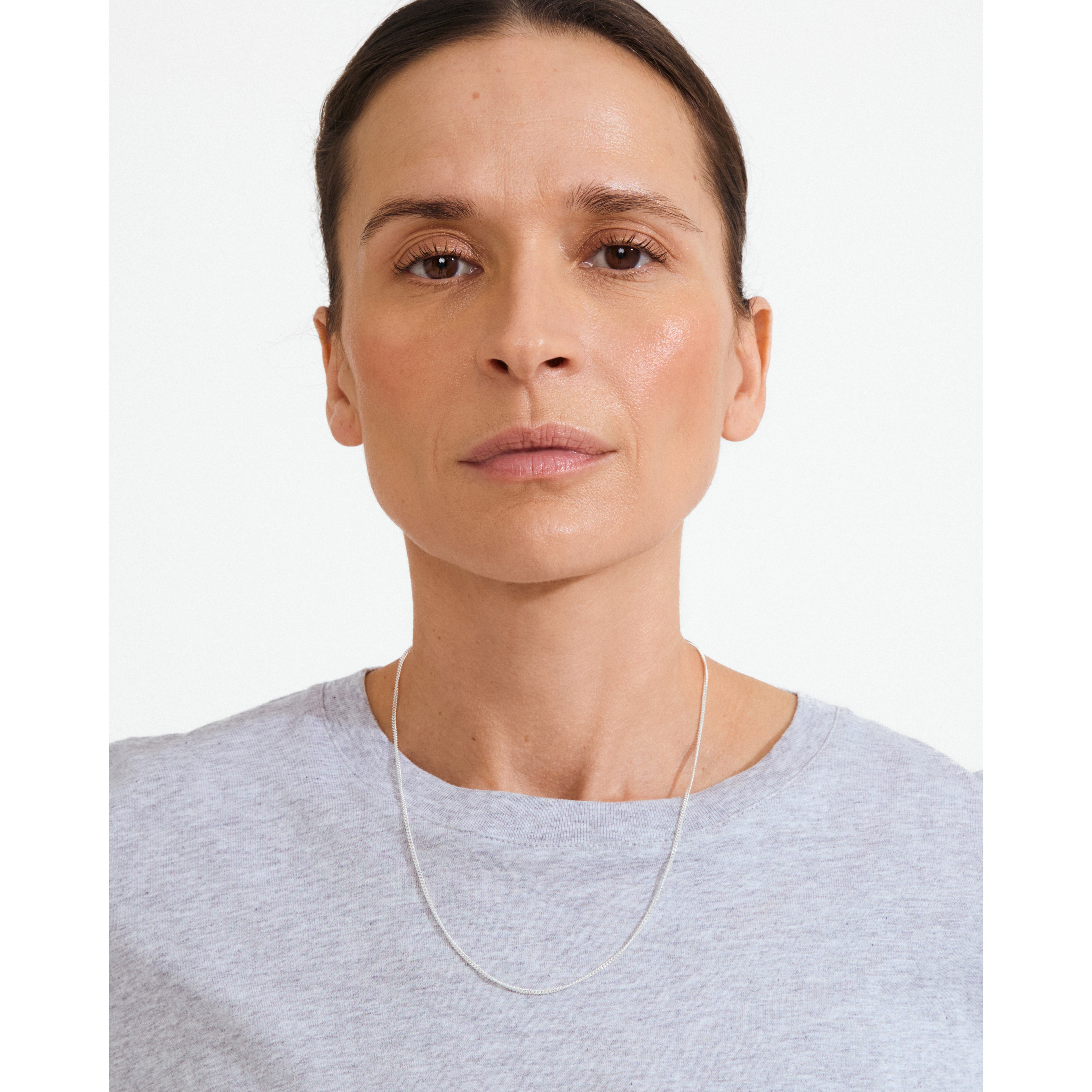 pilgrim-x-dea-beam-necklace-02-panzerkette-50cm-recycled-sterling-silber image 2
