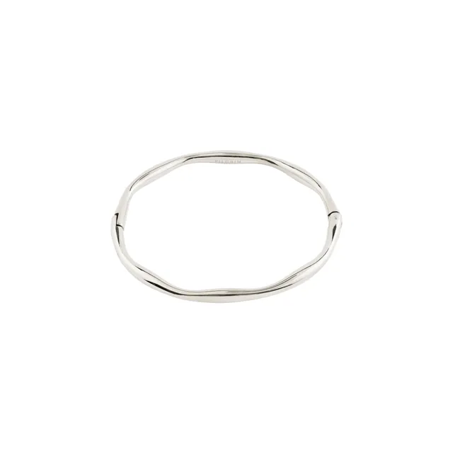 pilgrim-haze-armreif-silber-plated-minimalistischer-bangle image 1