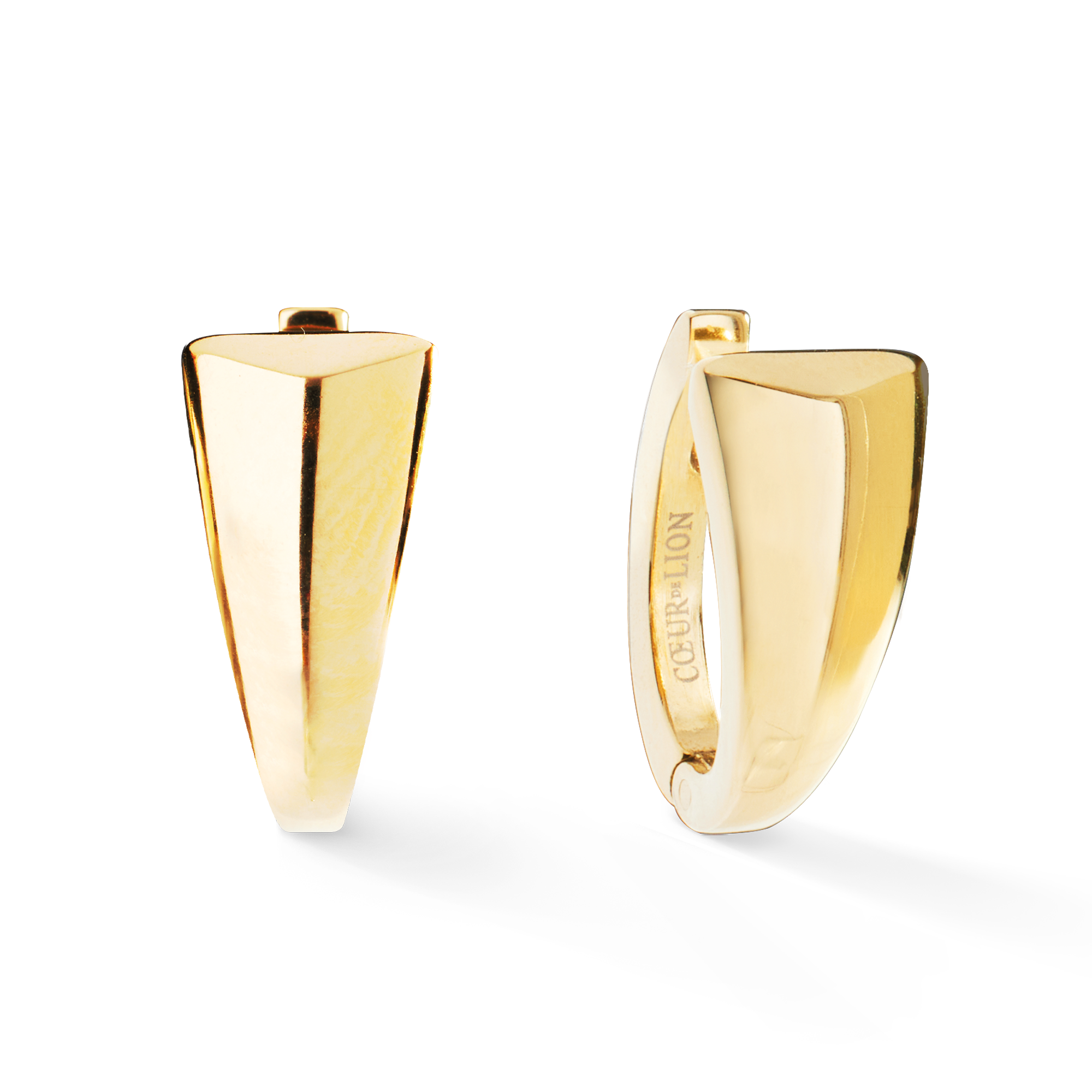 coeur-de-lion-ear-me-up-creole-tapered-gold-1-6-cm image 2