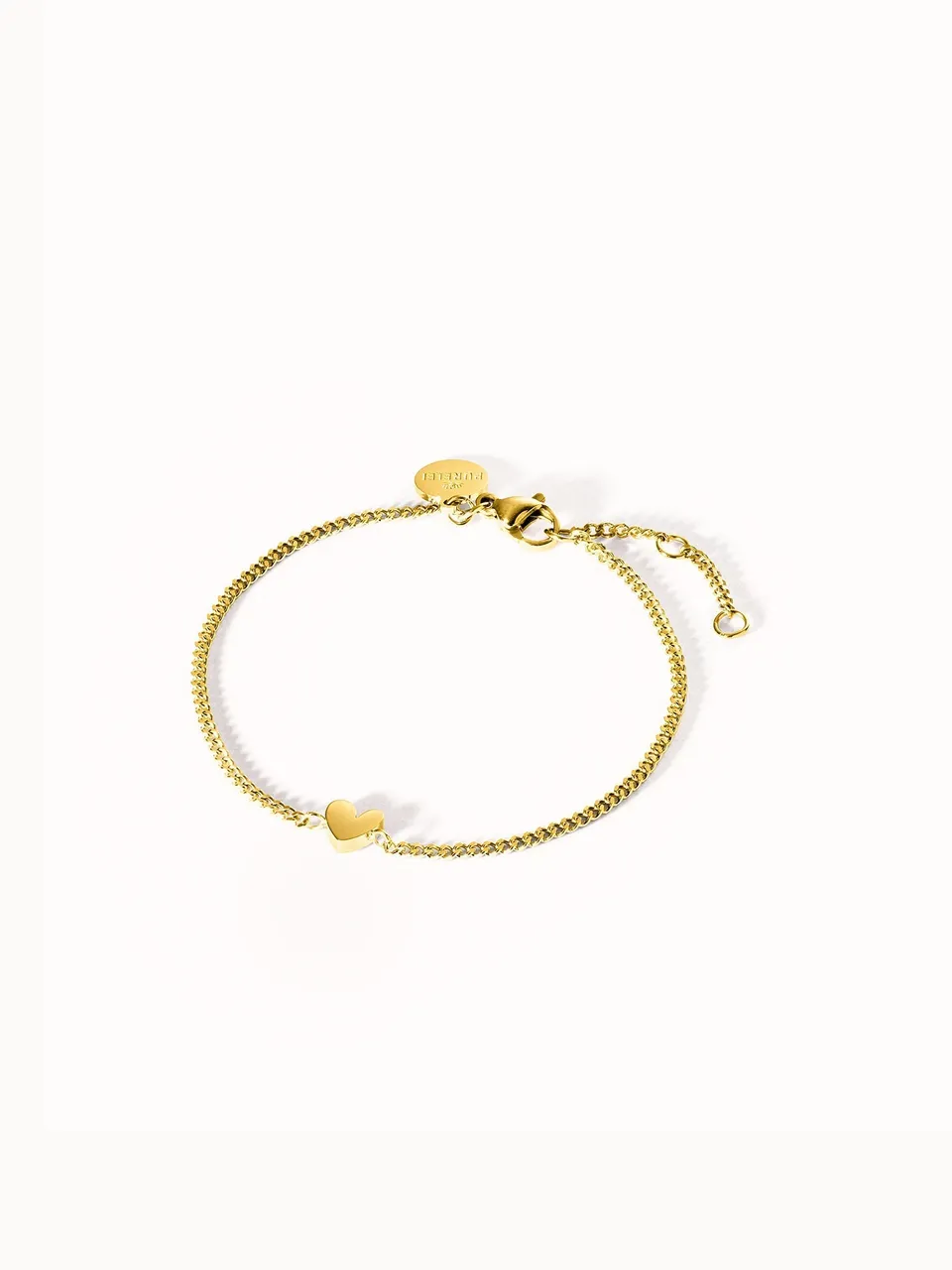 purelei-tiny-heart-armband-filigranes-herz-armband image 1