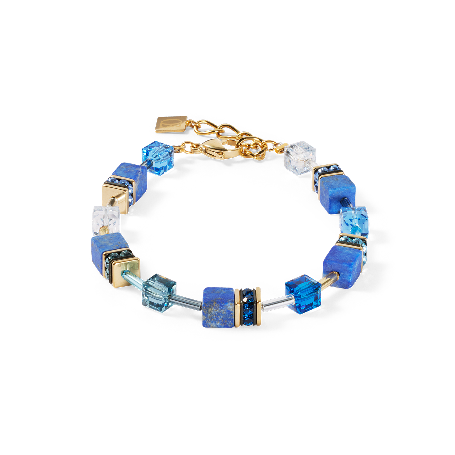 coeur-de-lion-geocube-iconic-precious-armband-blau image 1