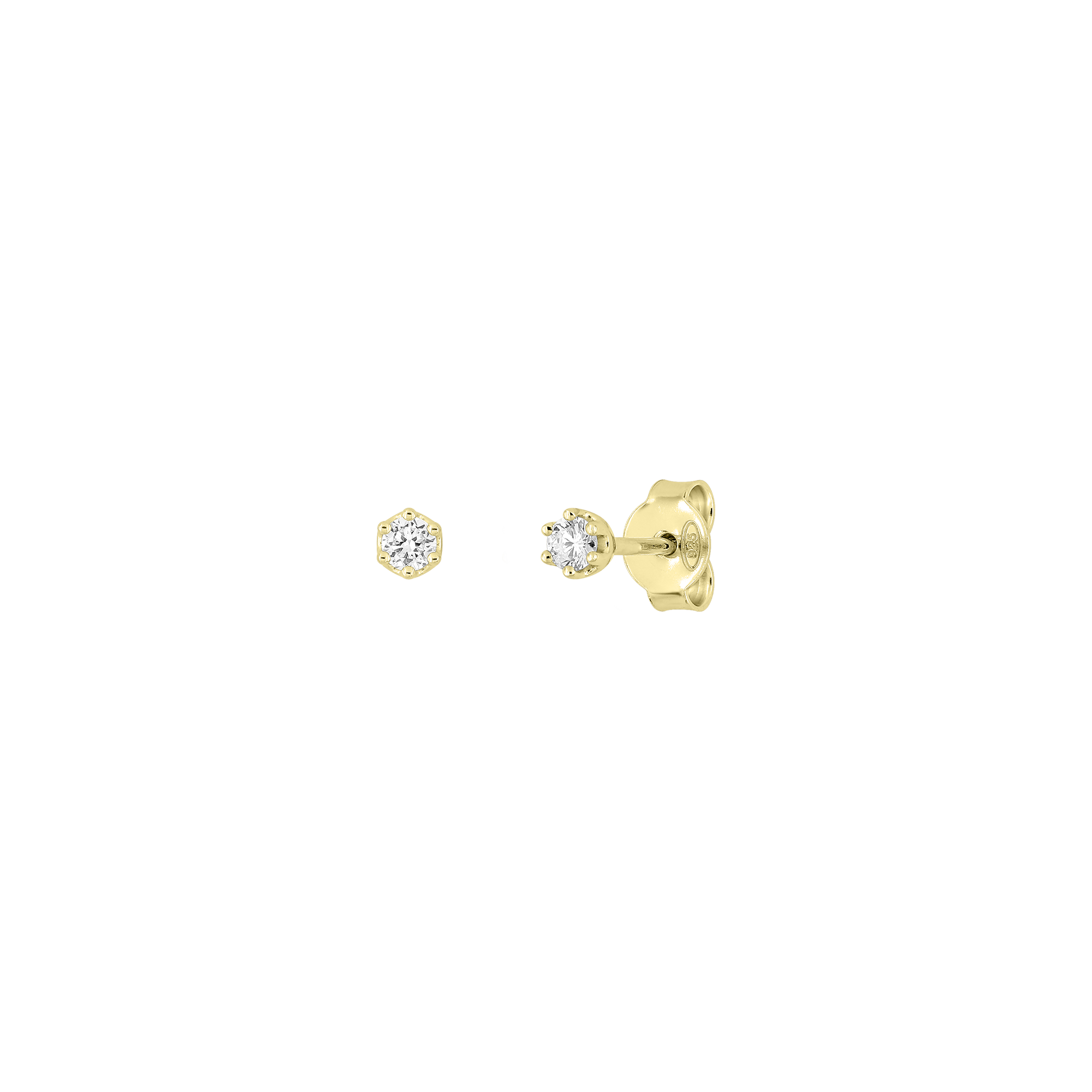 xenox-krappe-bold-ohrringe-xl4002g-925-sterlingsilber-mit-lab-grown-diamonds image 1