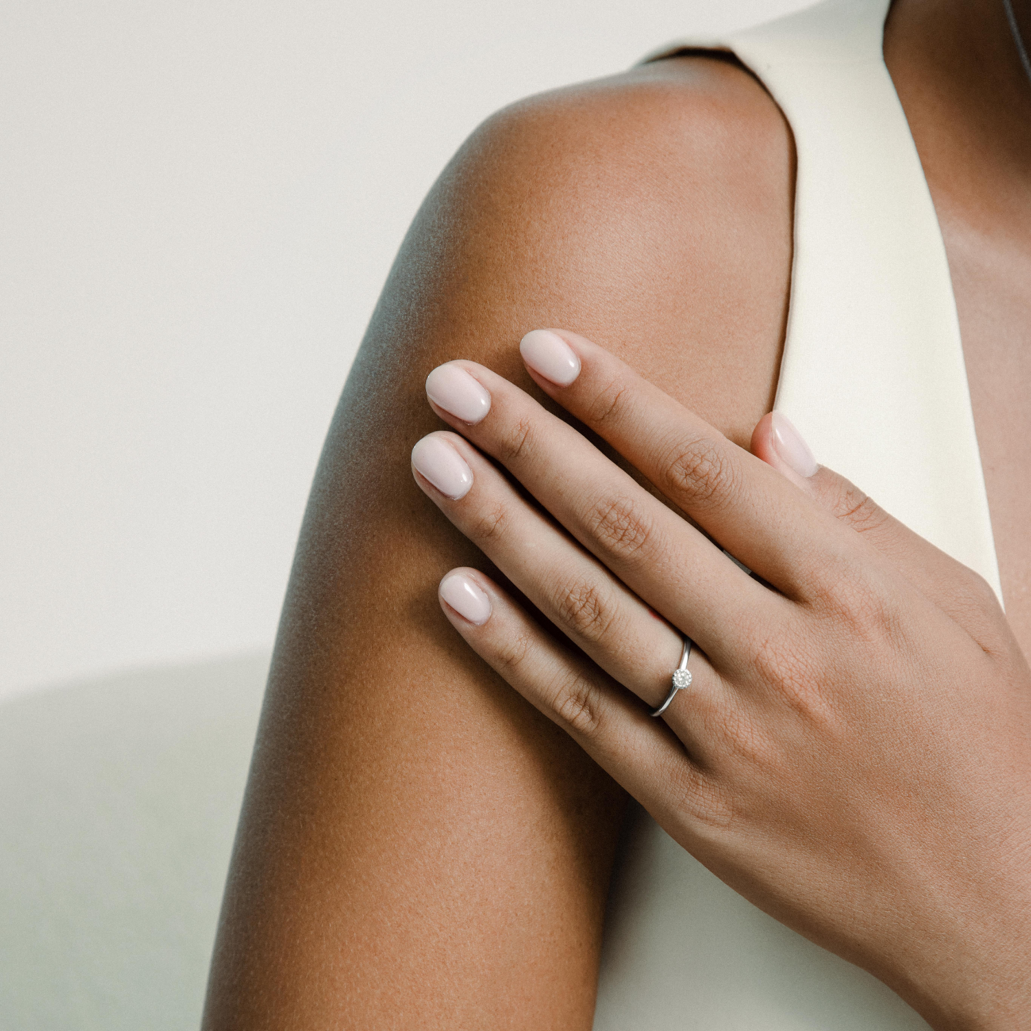 xenox-beaded-zarge-ring-925-sterlingsilber-mit-lab-grown-diamonds image 3