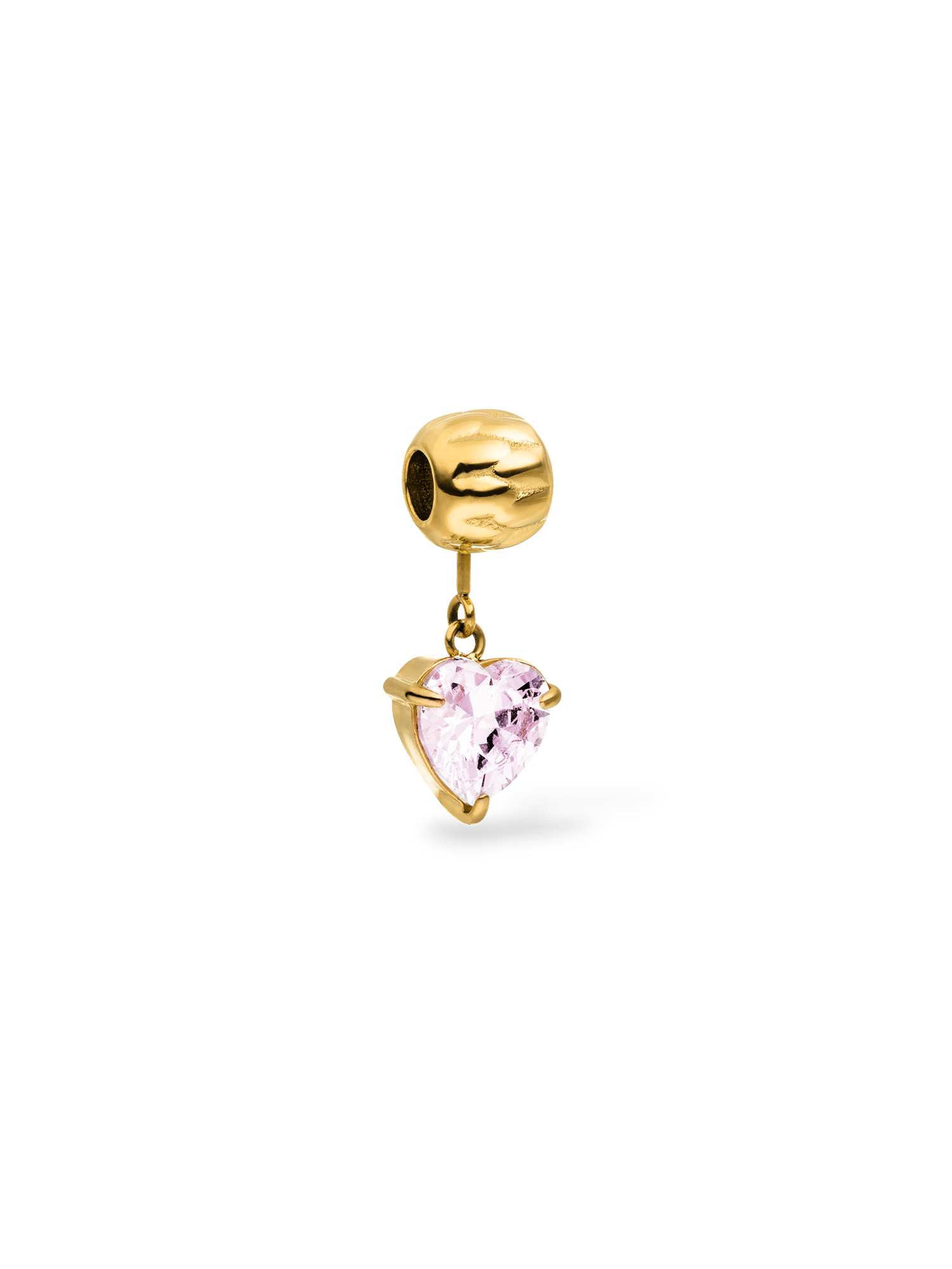 purelei-lei-rosa-herz-charm-herz-charm-aus-edelstahl-mit-rosa-schmuckstein image 1