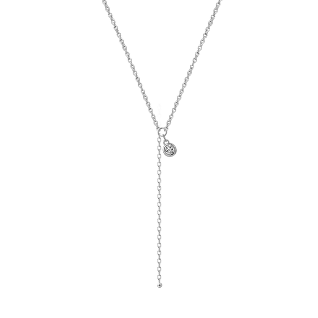 xenox-linked-halskette-925-sterlingsilber-rhodiniert-mit-zirkonia image 1