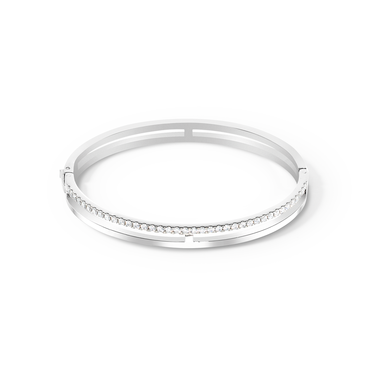coeur-de-lion-eternal-unity-armreif-silber-kristall image 1