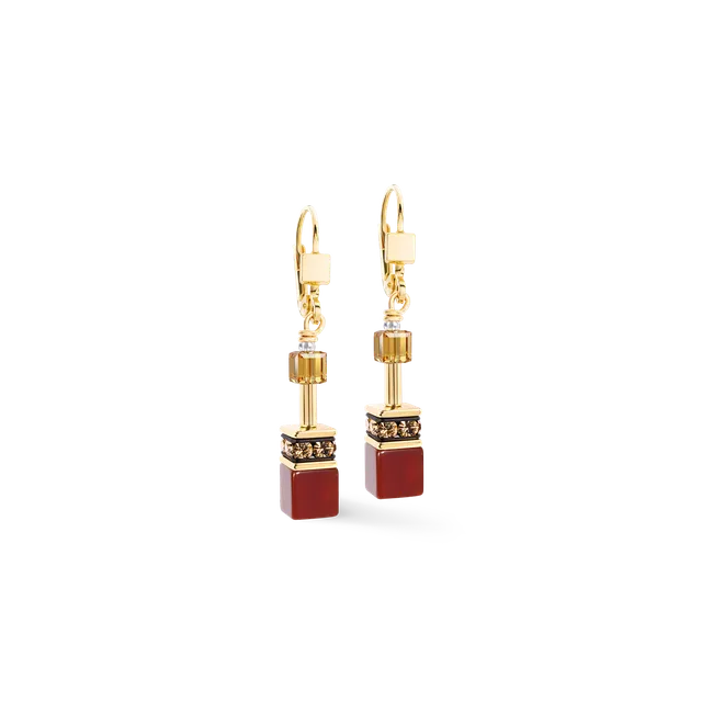 coeur-de-lion-geocube-iconic-precious-ohrh-nger-amber-glow-4-cm image 1