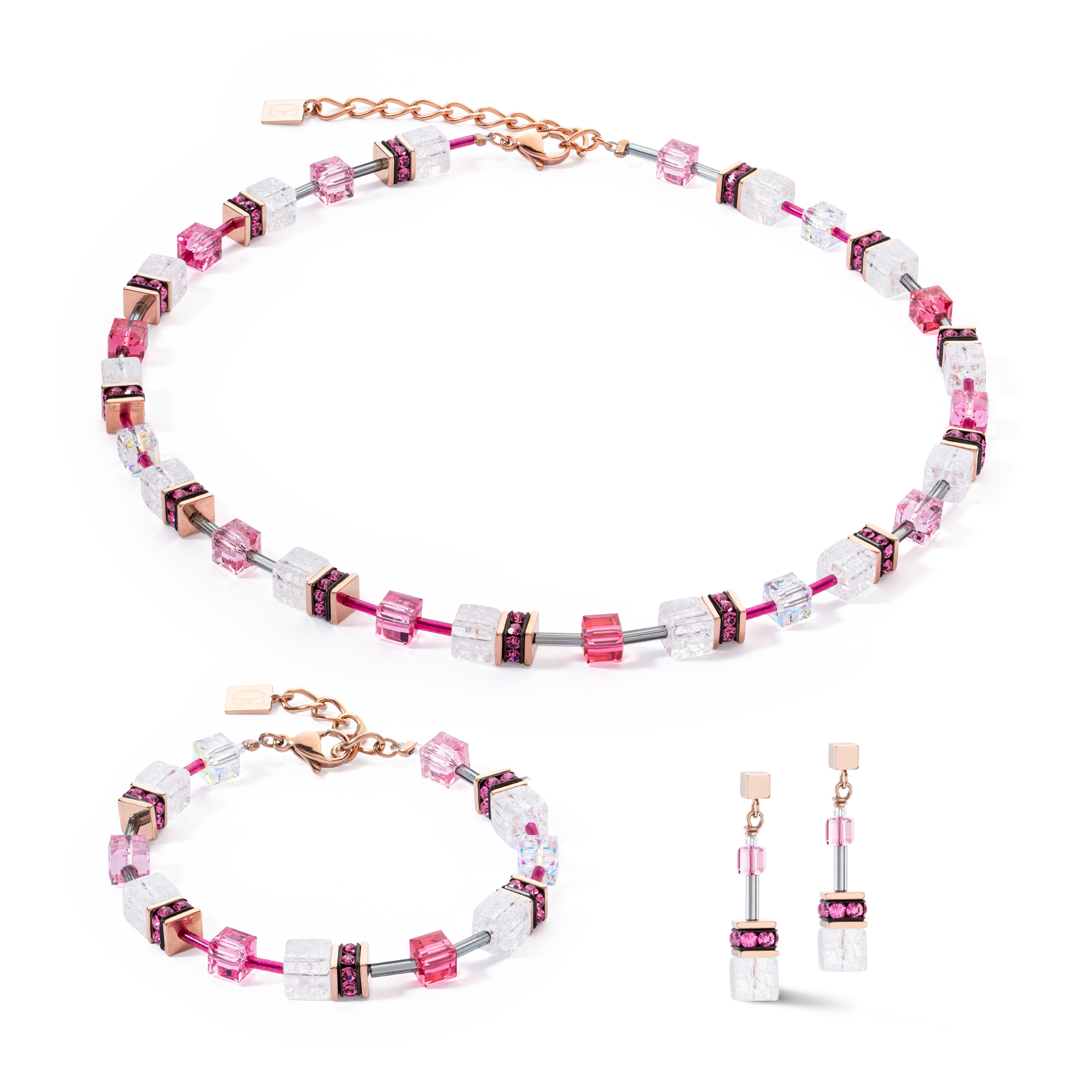 coeur-de-lion-geocube-iconic-nature-armband-pink-wei image 3