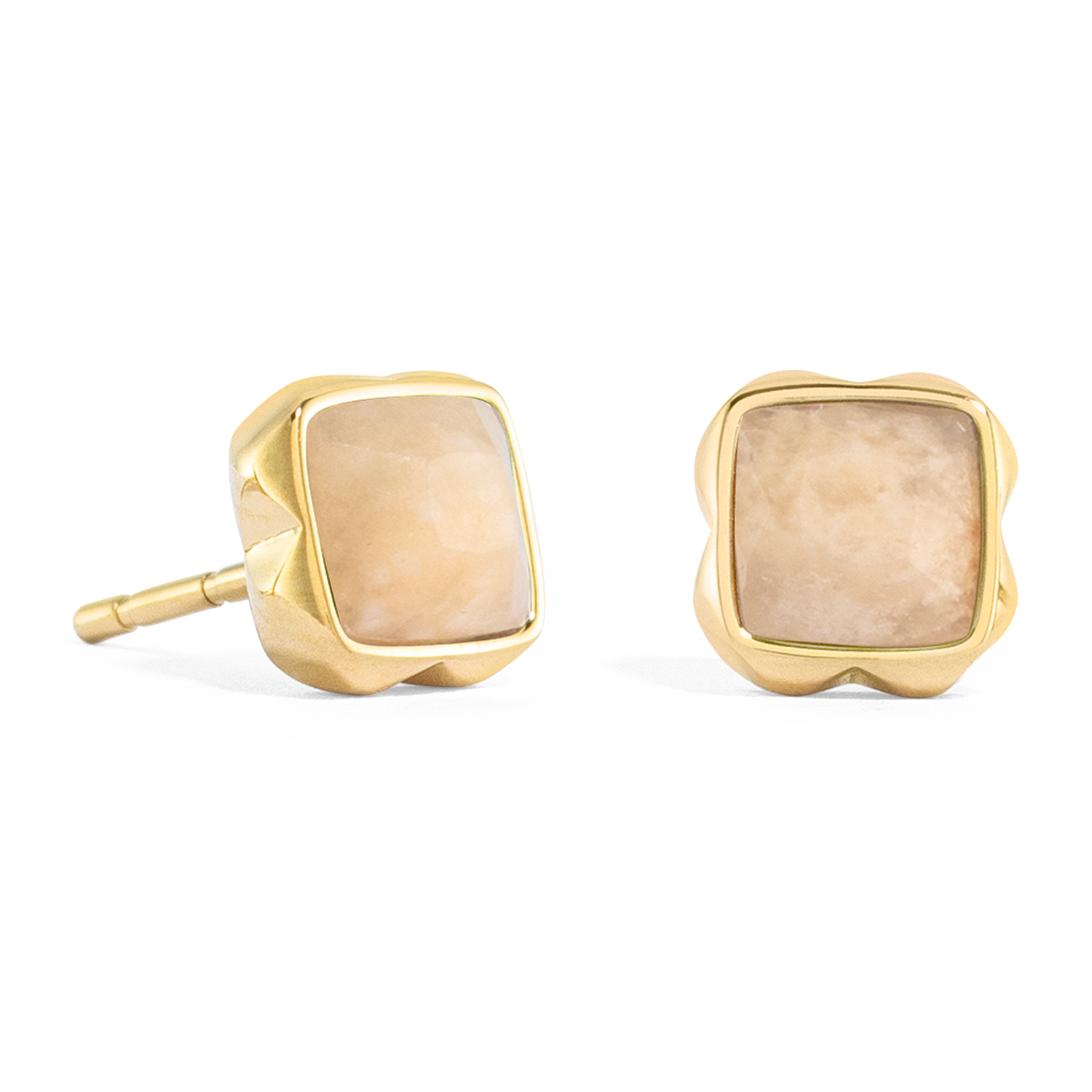 coeur-de-lion-birthstone-juni-ohrringe-cr-me-jade-gold-0-8-cm image 2