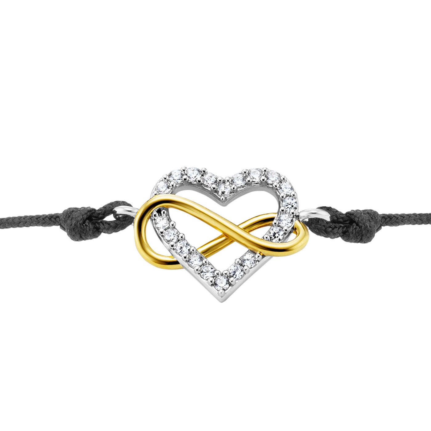 julie-julsen-infinity-heart-armband-silber-mit-herz-infinity-und-20-wei-e-zirkon image 3