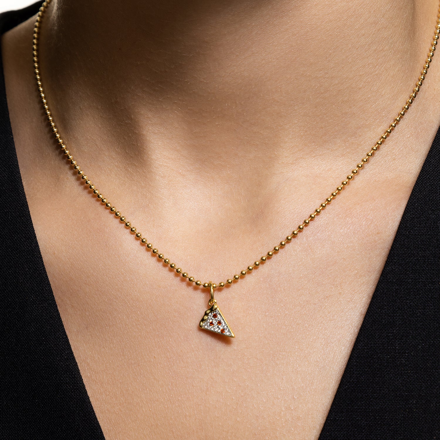 xenox-pizza-charm-925-sterlingsilber-18k-vergoldet image 2