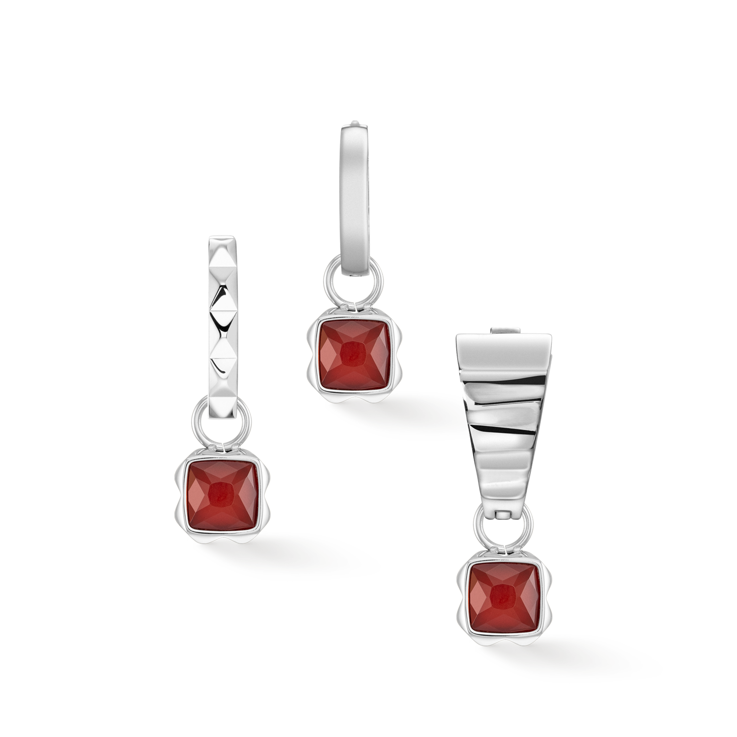 coeur-de-lion-birthstone-januar-charm-roter-achat-silber image 3
