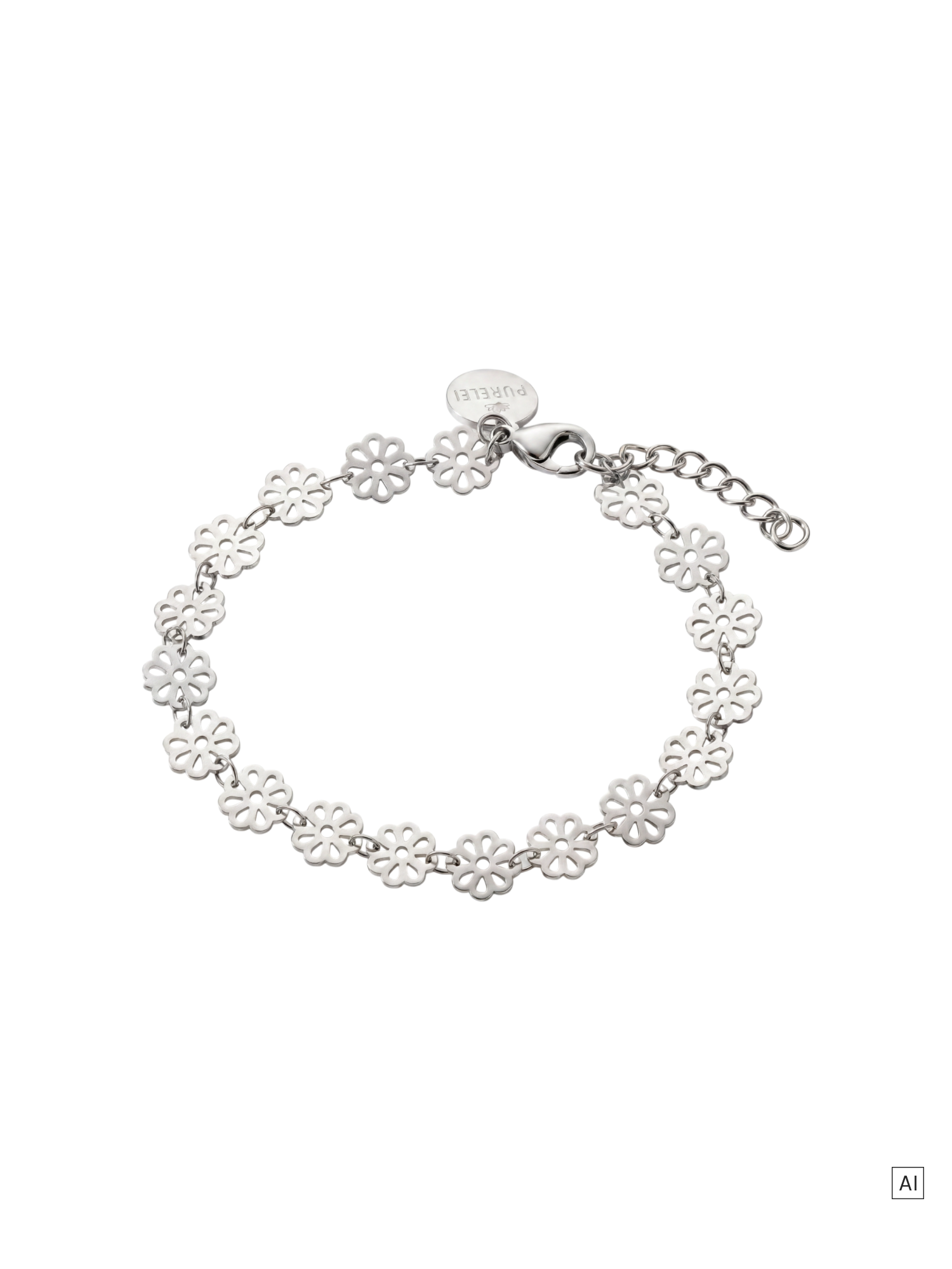 purelei-blossom-armband-bl-ten-armband-16-3-cm-edelstahl image 4
