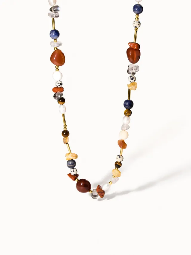 purelei-hawaiian-sunset-kette-edelstein-perlenkette image 1