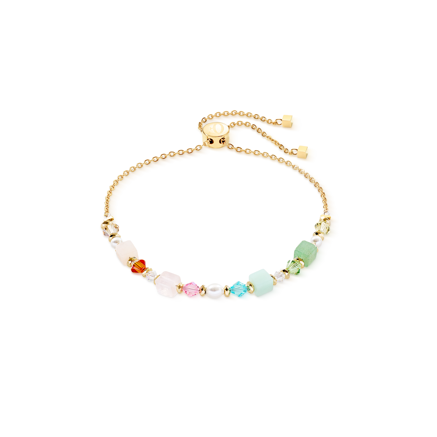 coeur-de-lion-armband-cube-princess-fusion-blossom-gold image 1