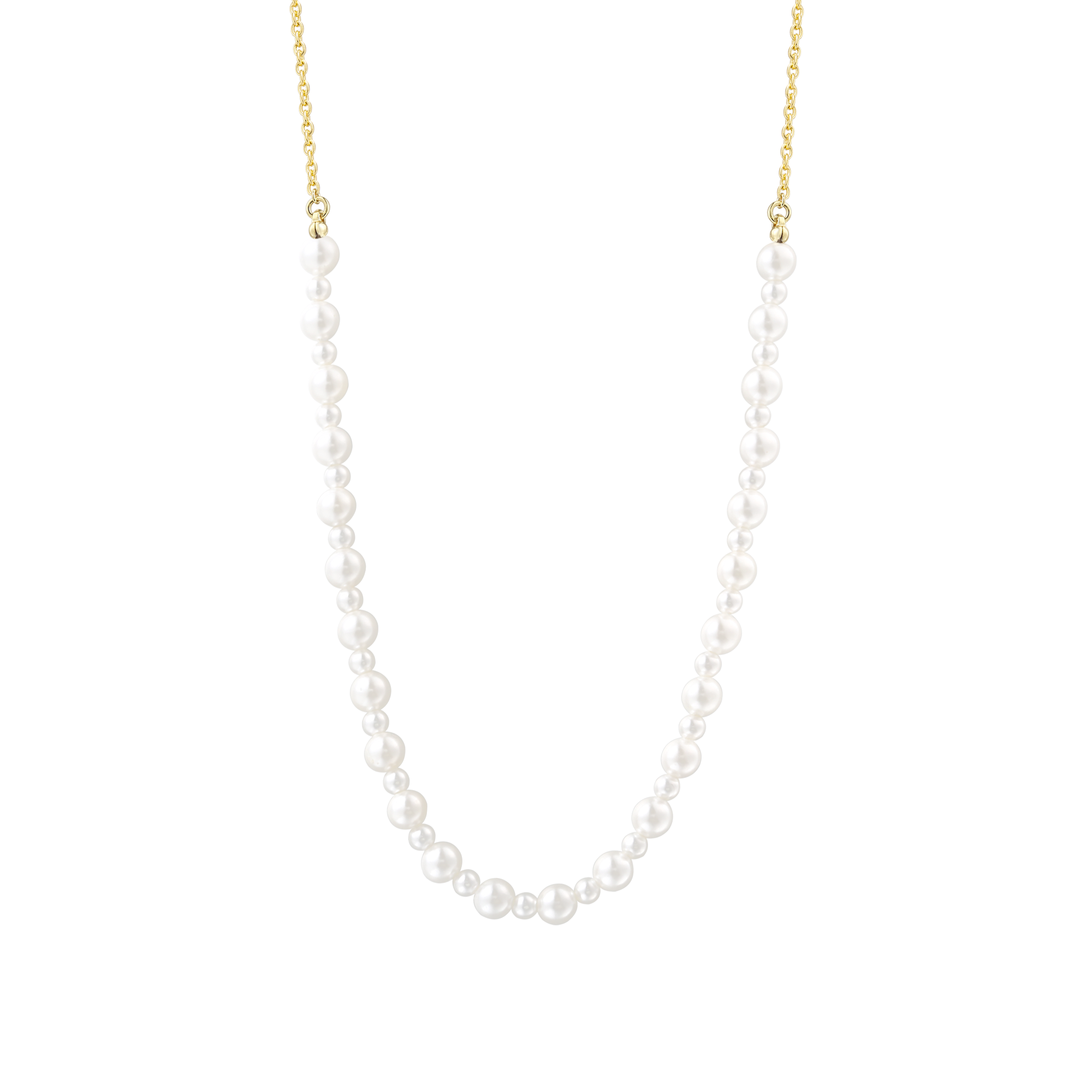 xenox-pearl-sea-halskette-925-sterlingsilber-18k-vergoldet-mit-perlen image 1