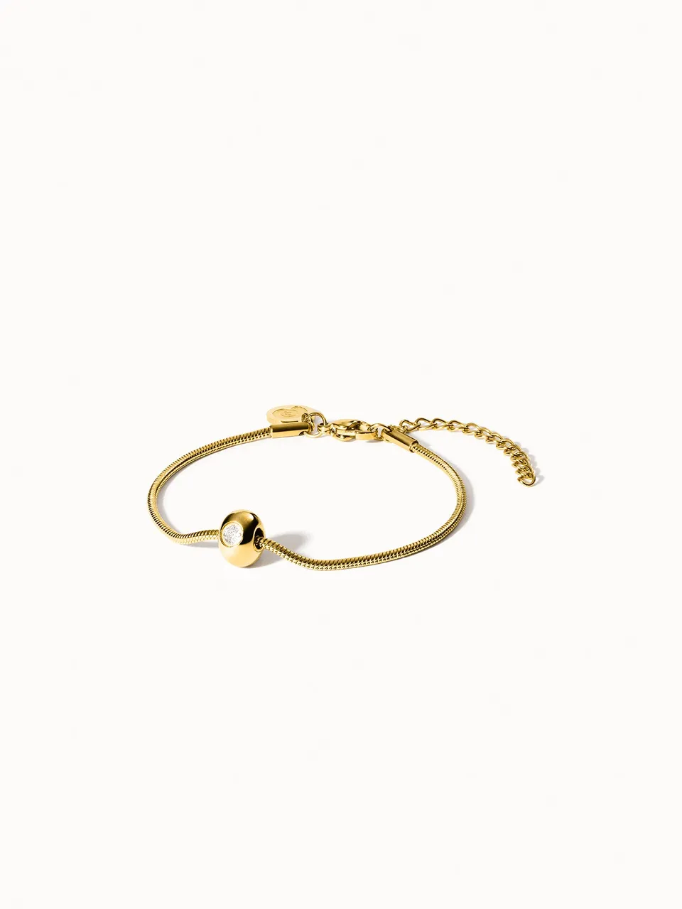 purelei-embrace-beauty-armband-schlangenkette-16-20-cm-mit-zirkonia-kugel image 1