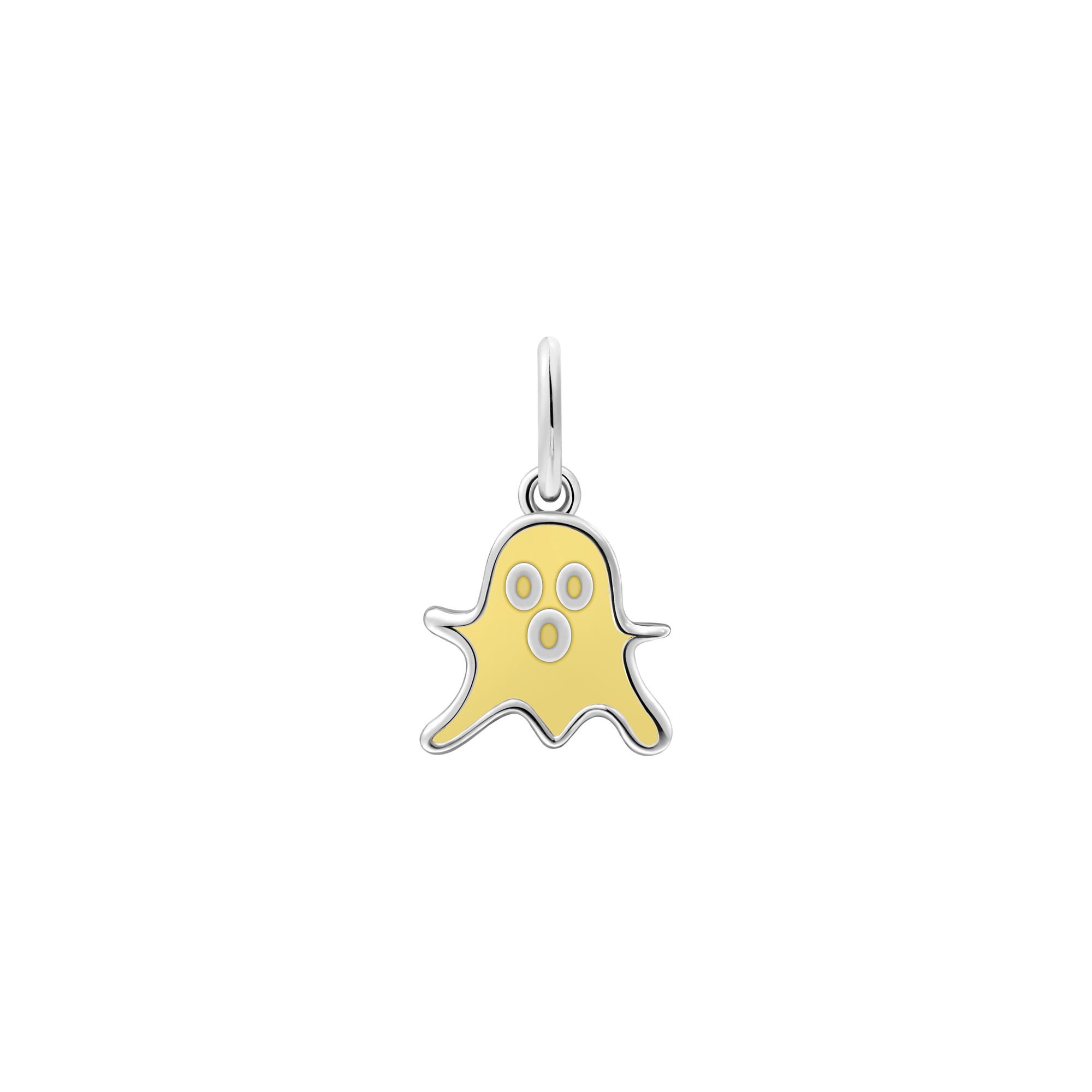 xenox-ghost-charm-925-sterlingsilber-18k-vergoldet-anh-nger image 1