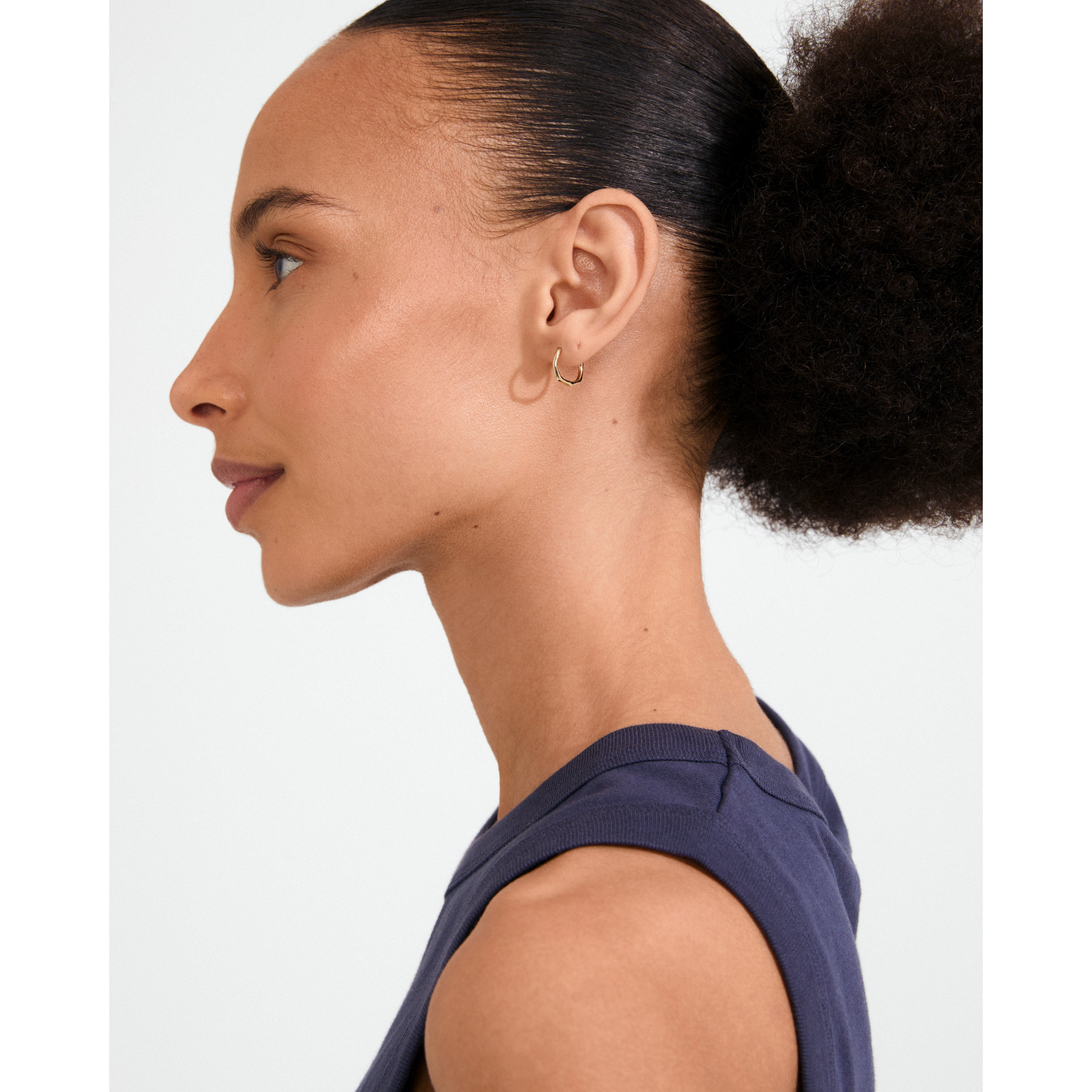 pilgrim-x-dea-pave-hoop-01-single-creole-12-5-mm-18k-vergoldet image 3