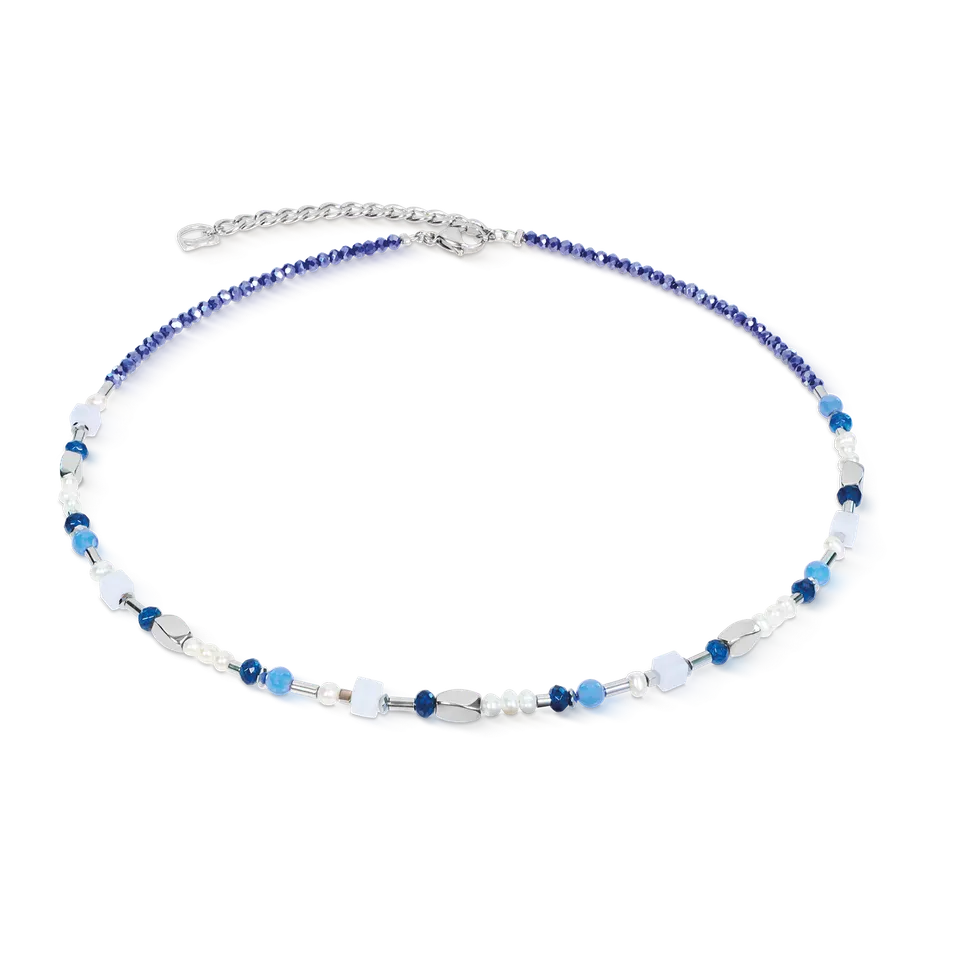 coeur-de-lion-halskette-mosaic-sky-silber-42-cm image 1