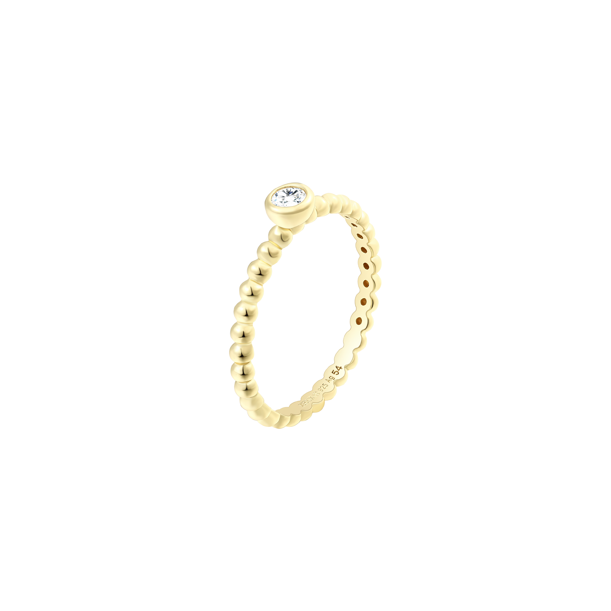xenox-clara-ring-925-sterlingsilber-rhodiniert-mit-zirkonia image 2