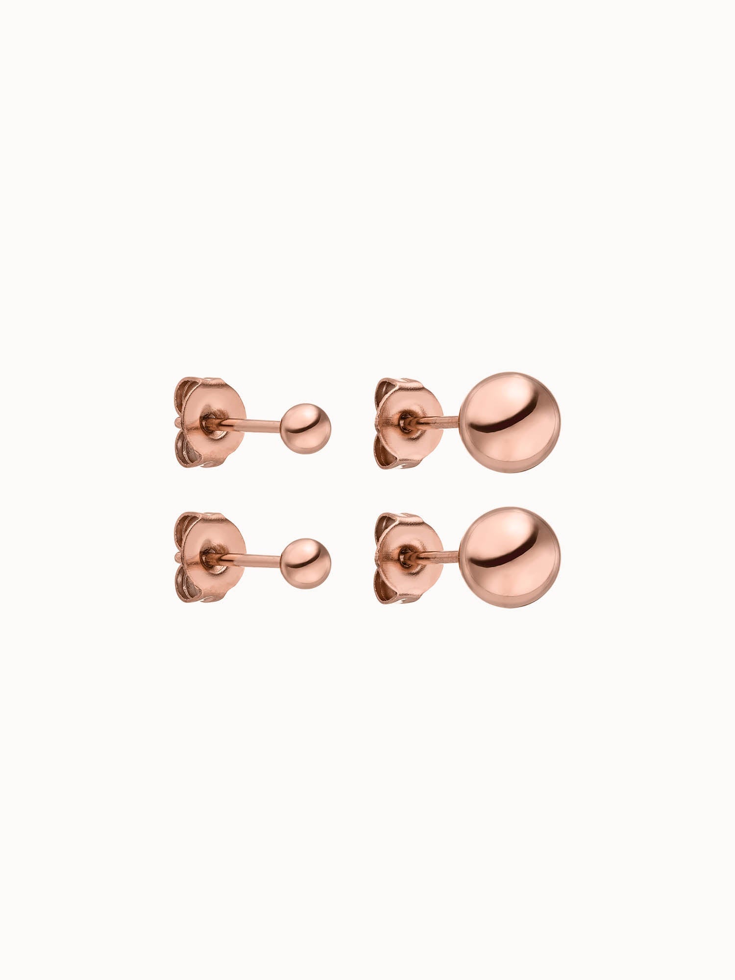 purelei-bubble-ohrring-set-2-paar-kugel-ohrstecker-6-mm-und-3-mm image 6