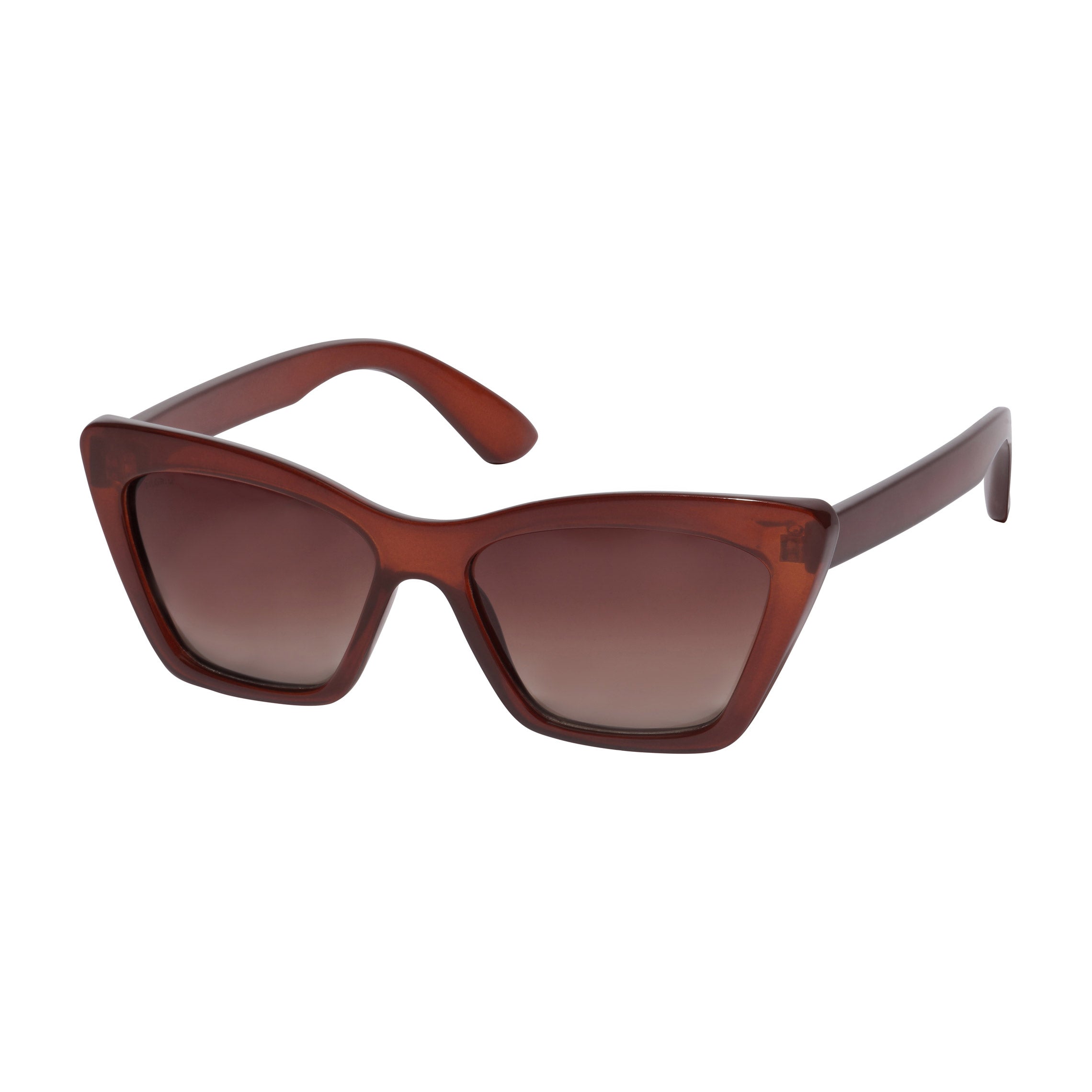 pilgrim-dakota-sonnenbrille-cat-eye-braun-eckig image 1