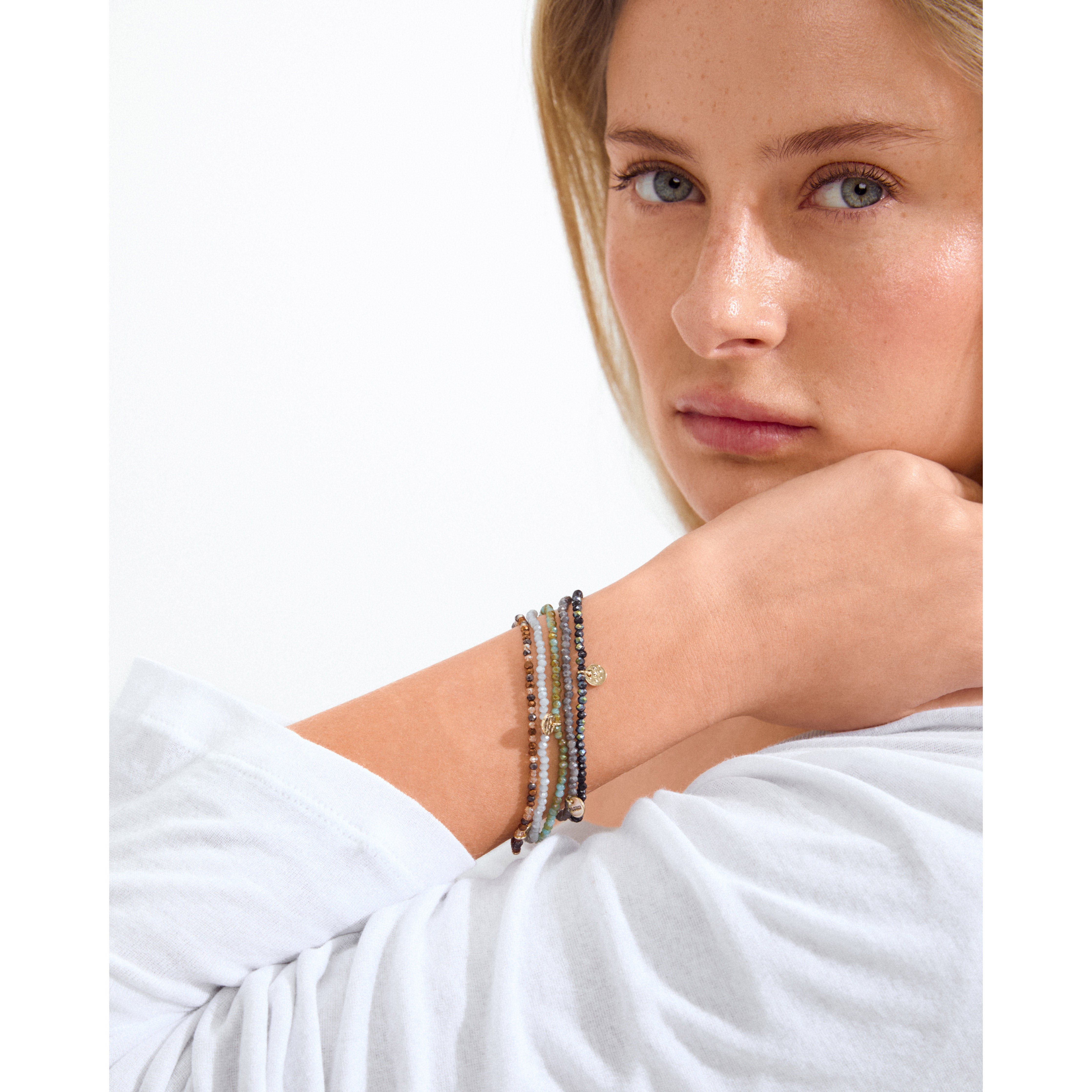 pilgrim-indie-armband-braun-mix-vergoldet-17-cm image 4