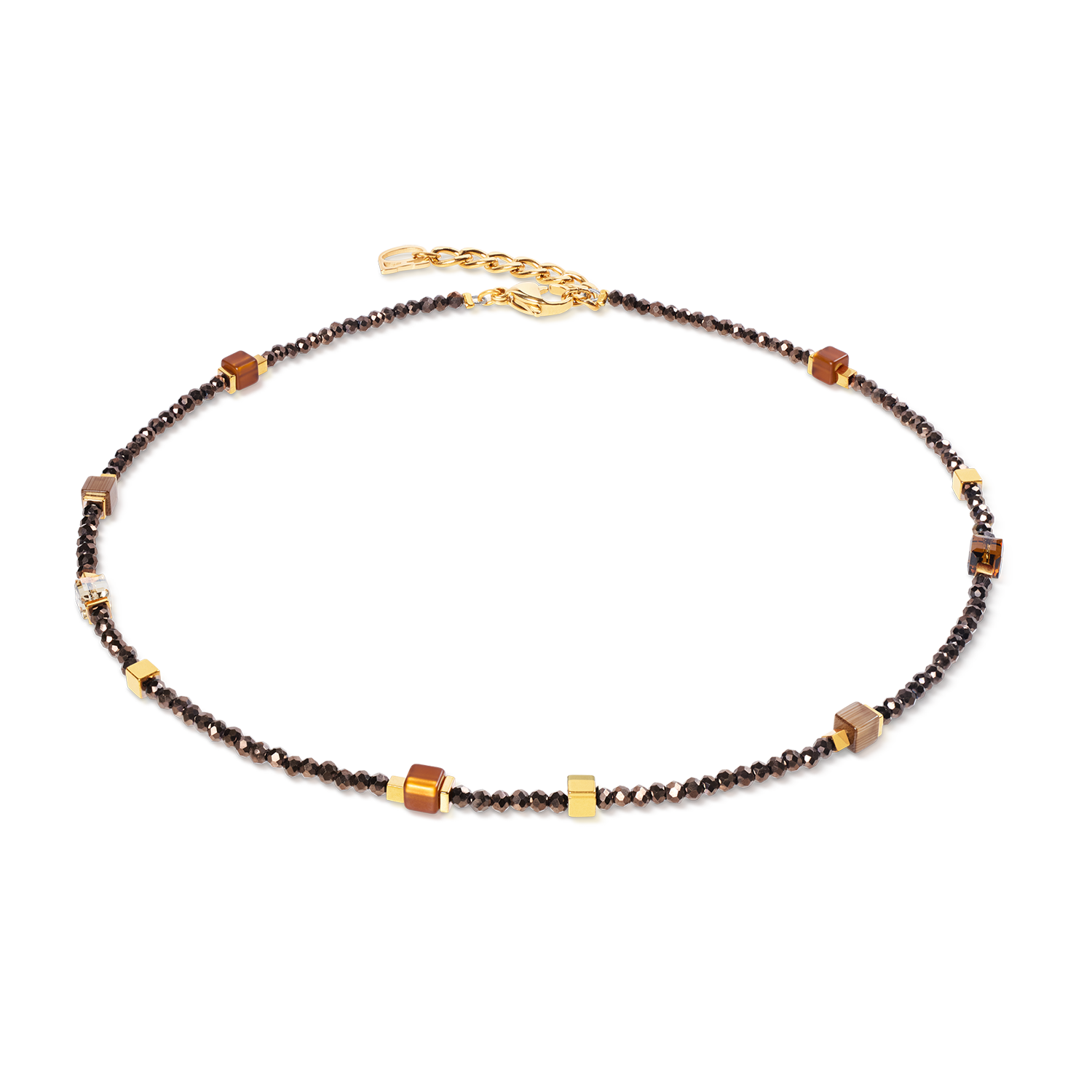 coeur-de-lion-joyful-colours-flex-armband-gold-braun image 4