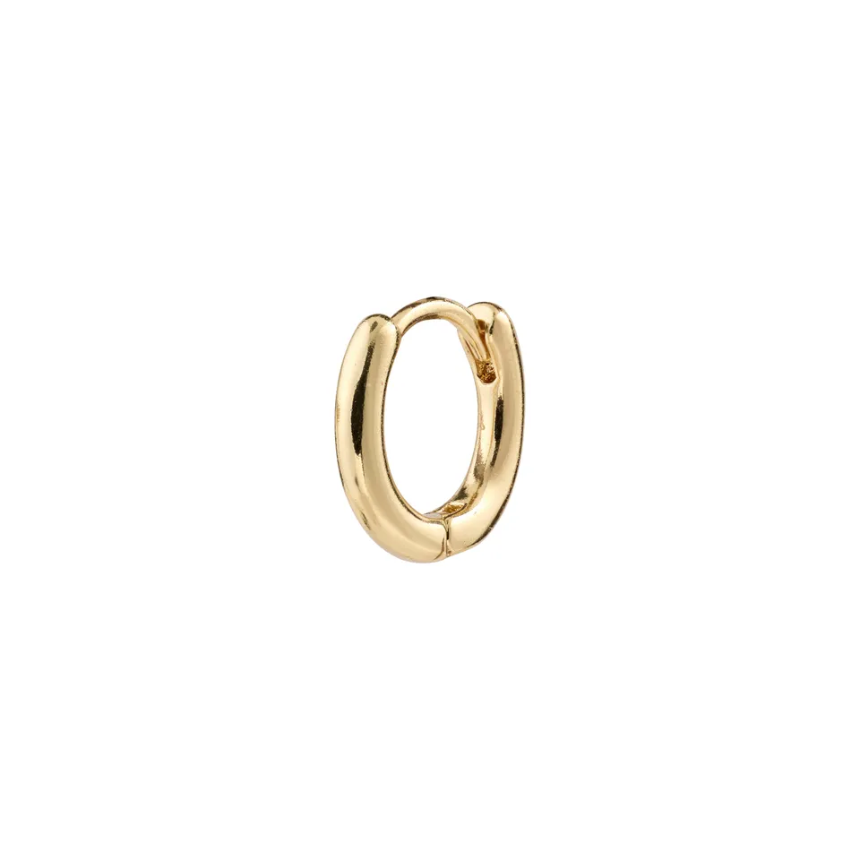 pilgrim-lavra-single-ohrring-vergoldet-huggie-creole image 1
