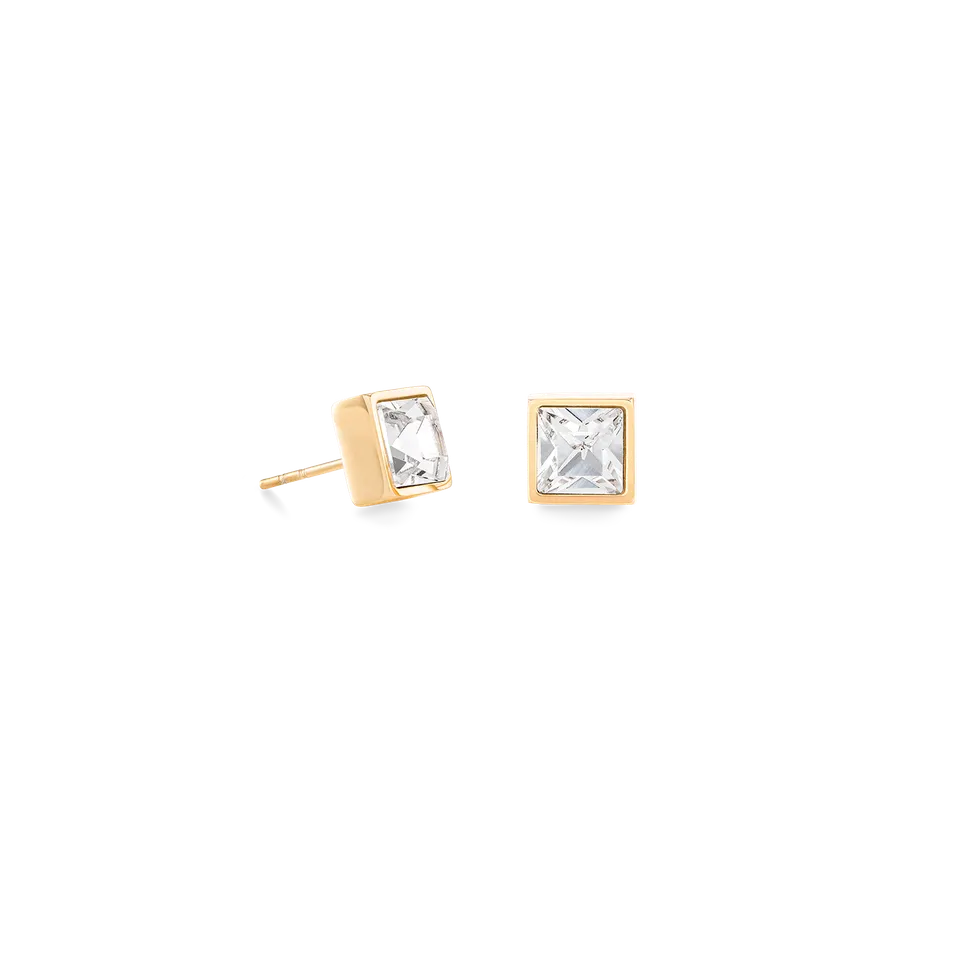 coeur-de-lion-brilliant-square-big-ohrringe-gold-kristall image 1