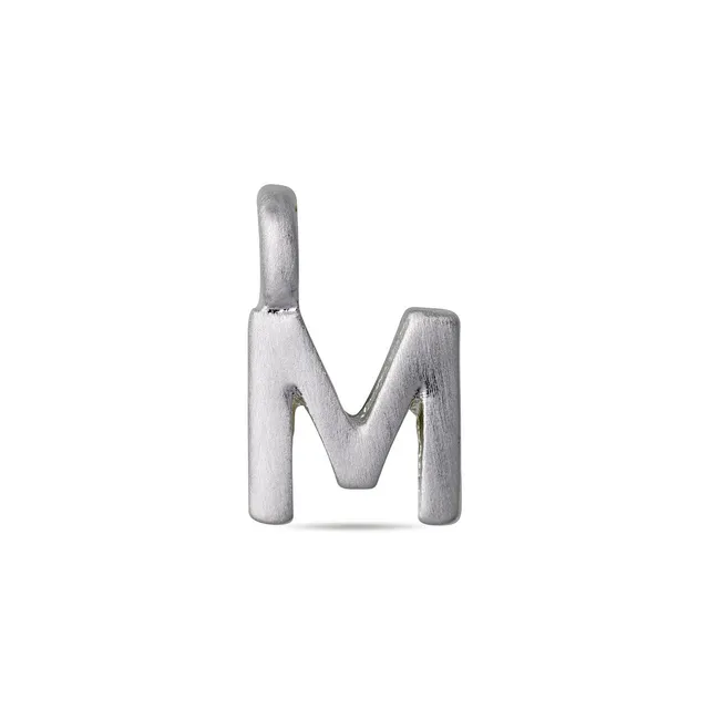 pilgrim-charm-m-anh-nger-buchstabe-m-versilbert image 1