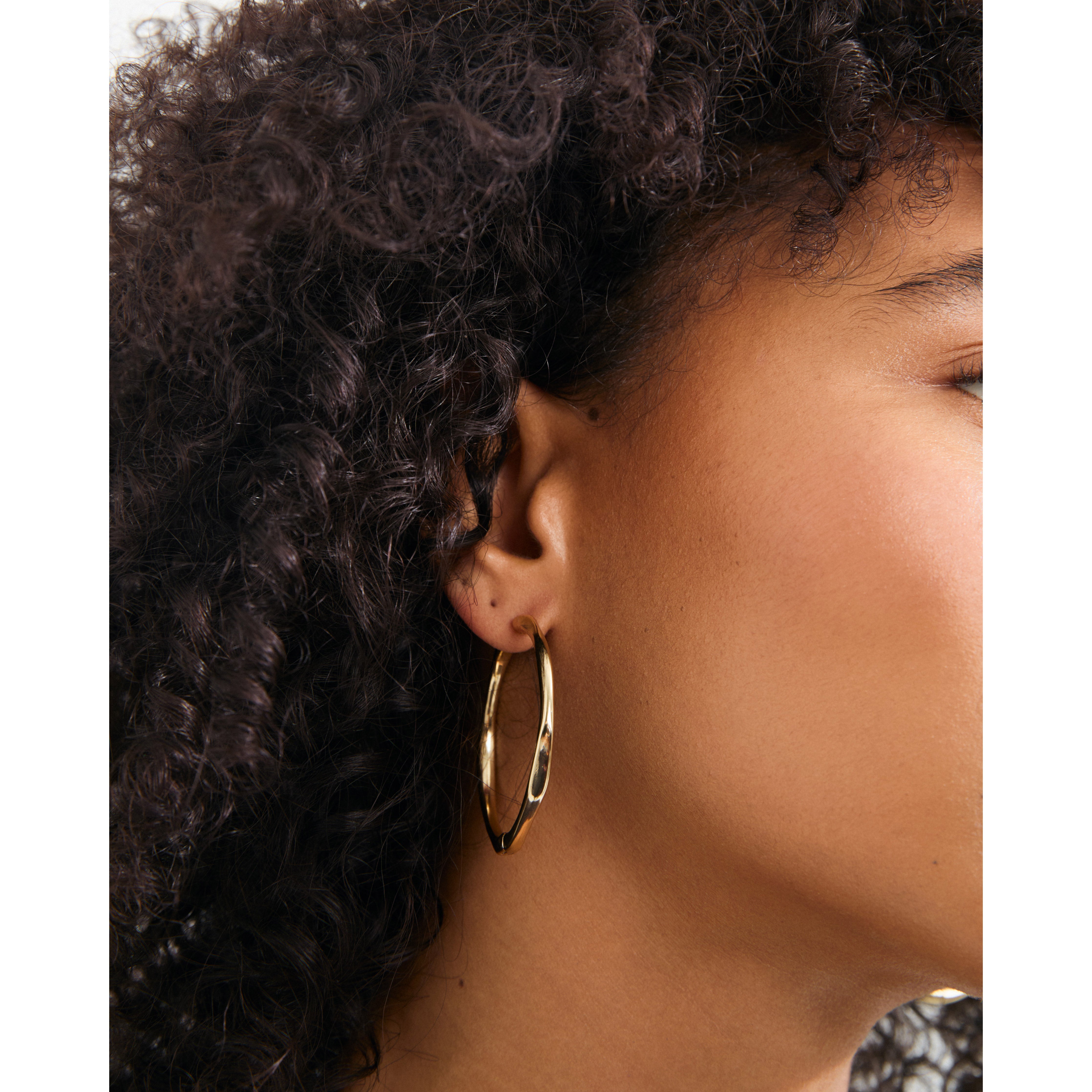 pilgrim-presence-creolen-vergoldet-high-shine-hoops-mit-klickverschluss image 3