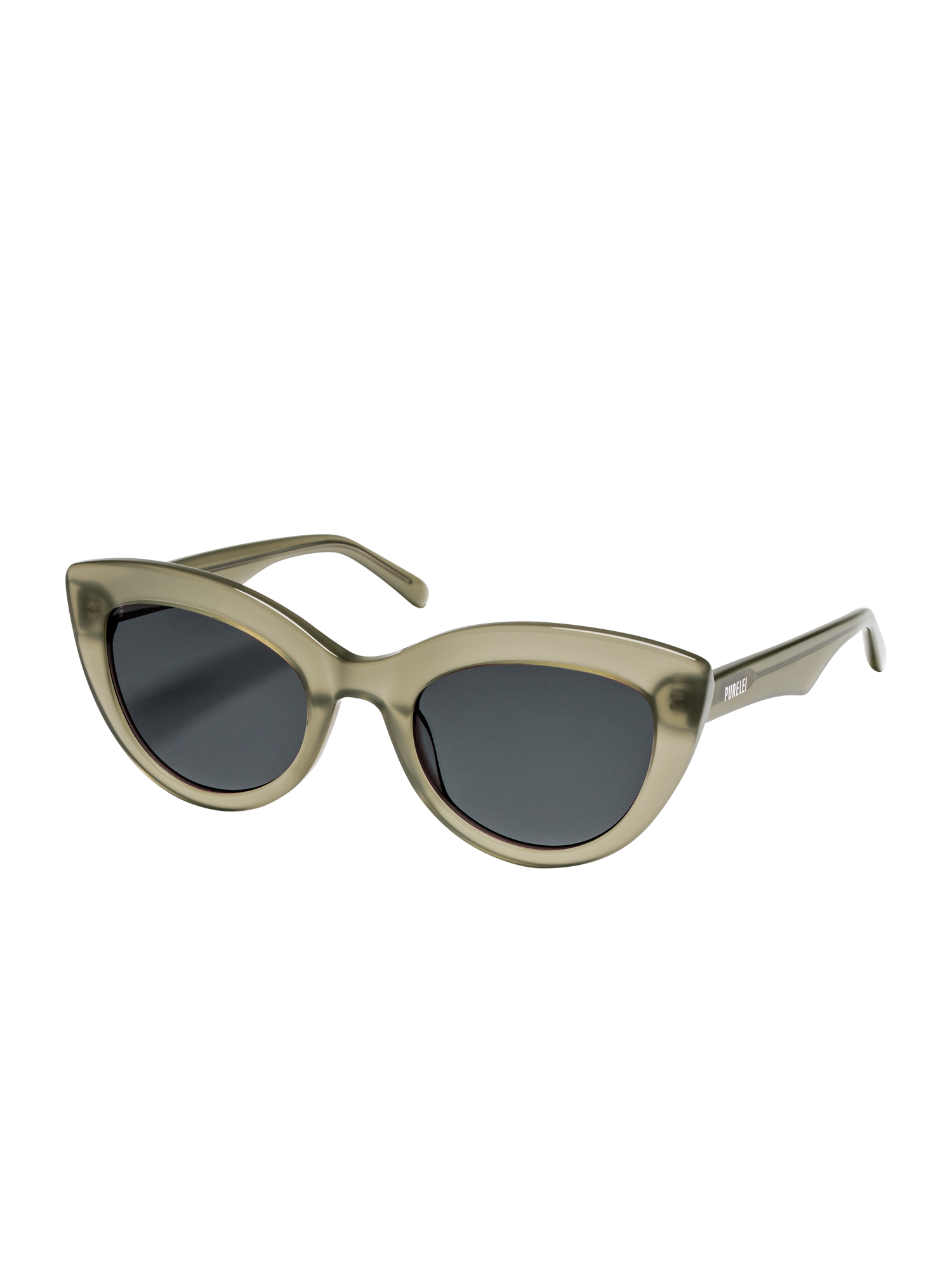 purelei-sonnenbrille-sugar-cane-cat-eye-gr-n-uv400 image 1