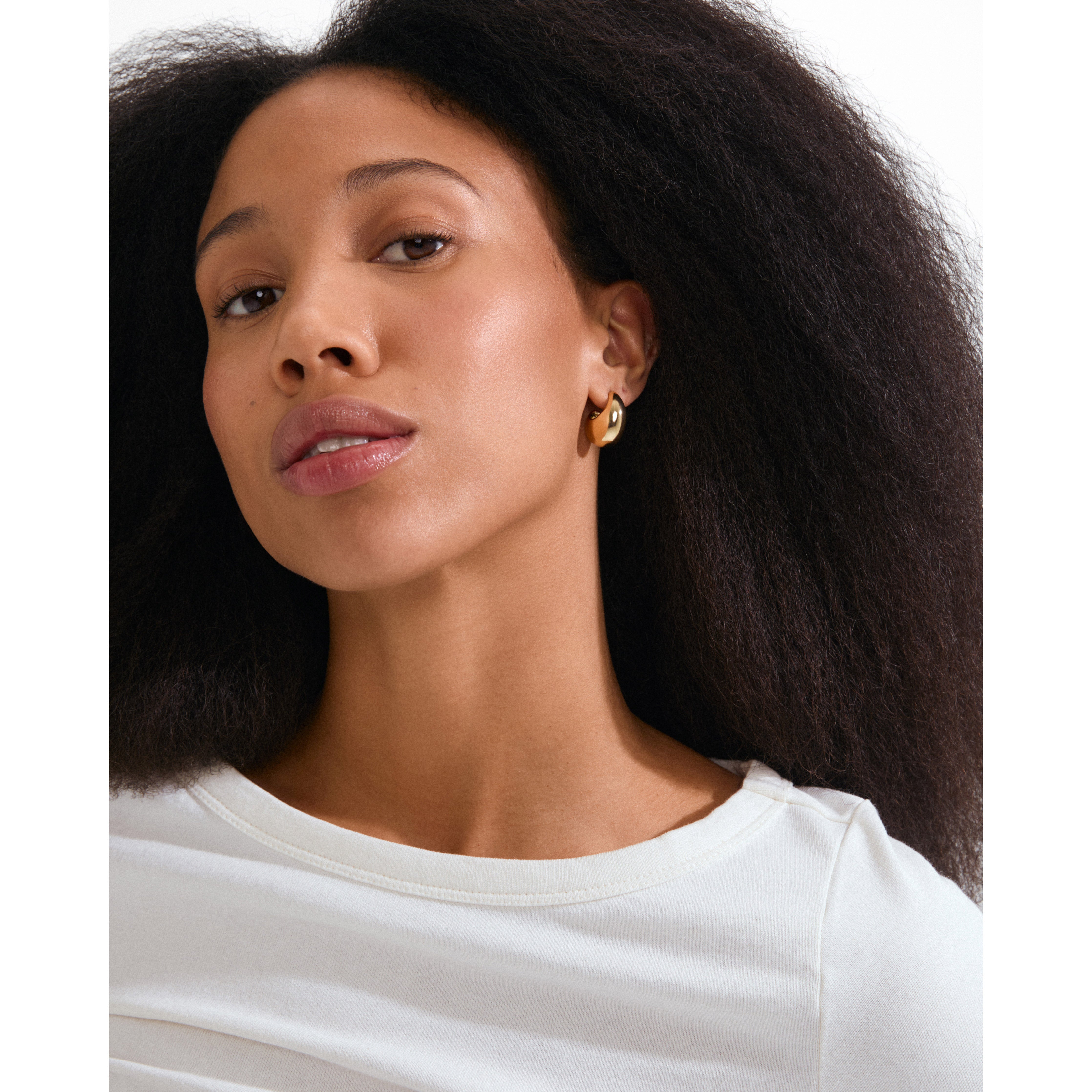 pilgrim-intent-ohrringe-vergoldet-chunky-semi-hoops image 2