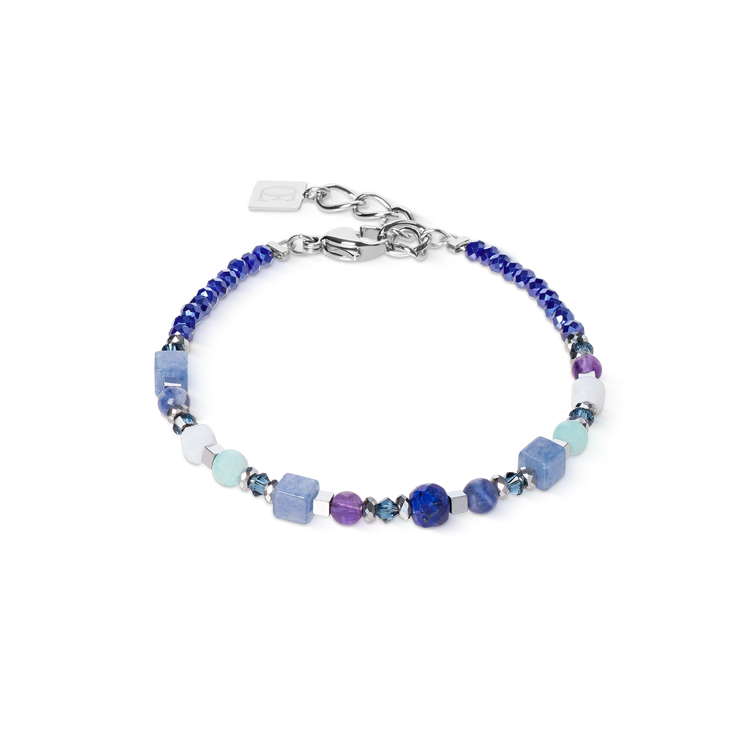 coeur-de-lion-armband-shape-mix-spikes-blue-moon-edelstahl image 1