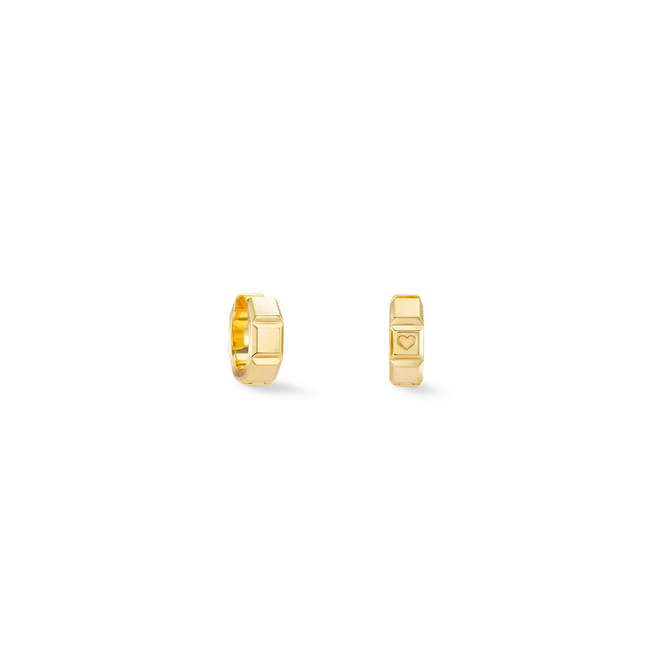 coeur-de-lion-statement-collection-creole-14-mm-gold-fine-edition image 1