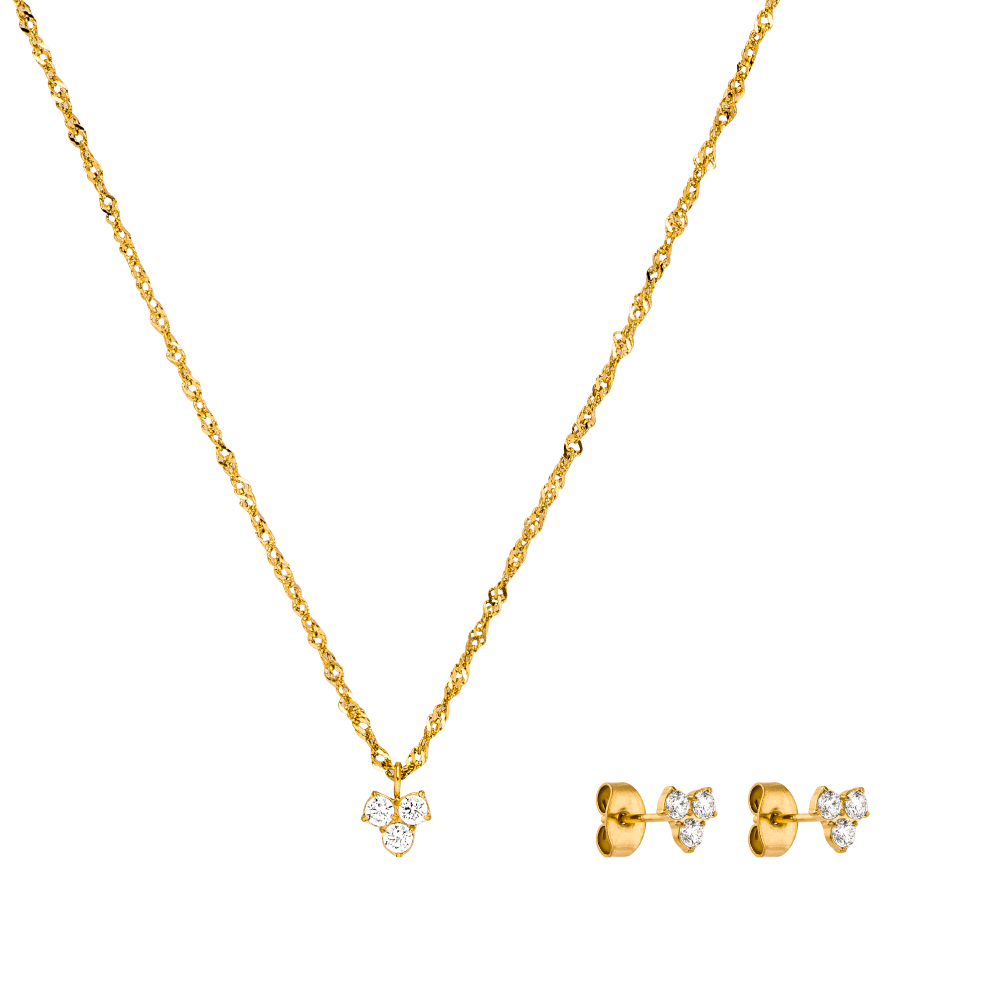 purelei-mahina-club-konani-set-kette-50-55-cm-ohrstecker-mit-zirkonia image 1