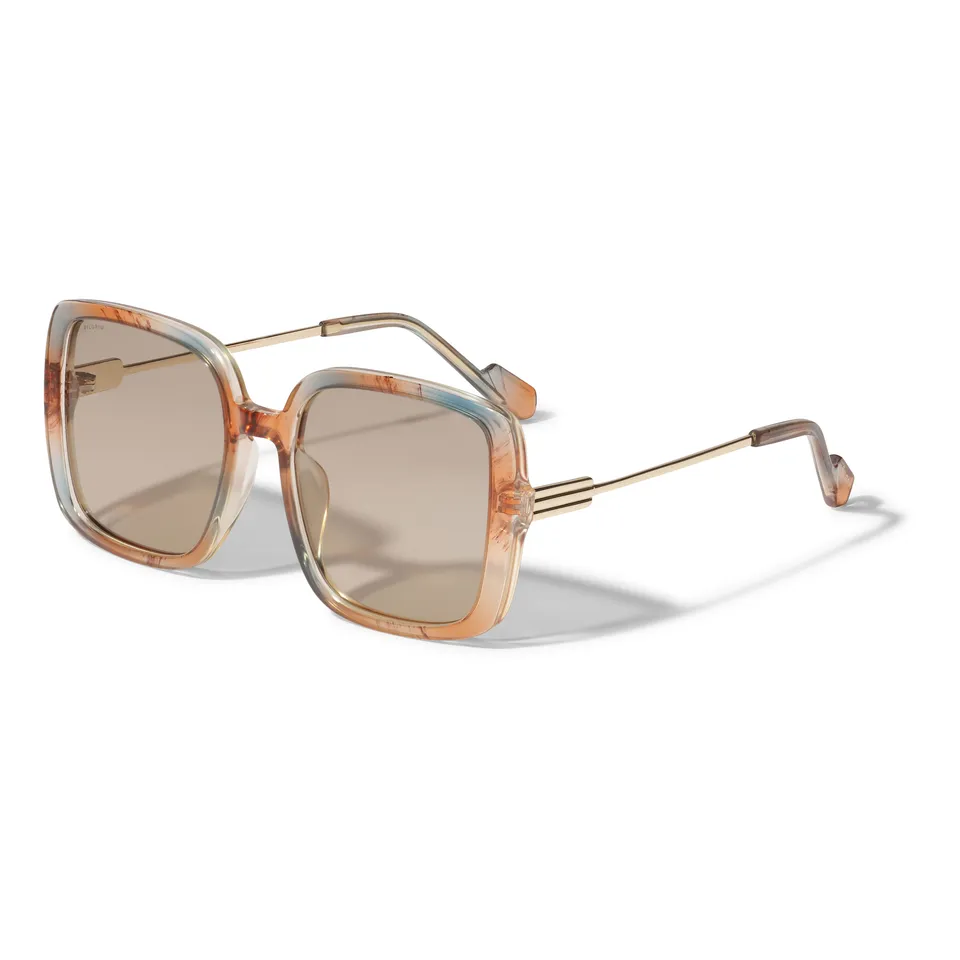 pilgrim-aliet-sonnenbrille-multi-gold-retro-oversized image 1