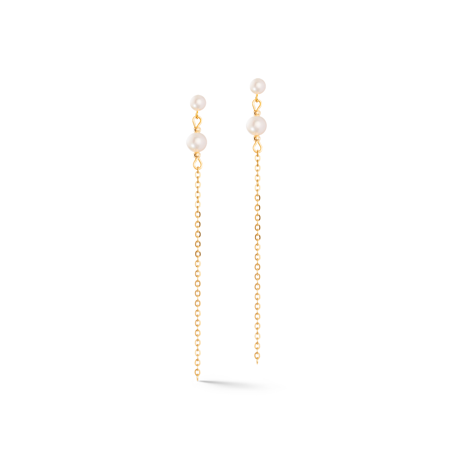 coeur-de-lion-ohrringe-princess-pearls-gold-gr-n image 1
