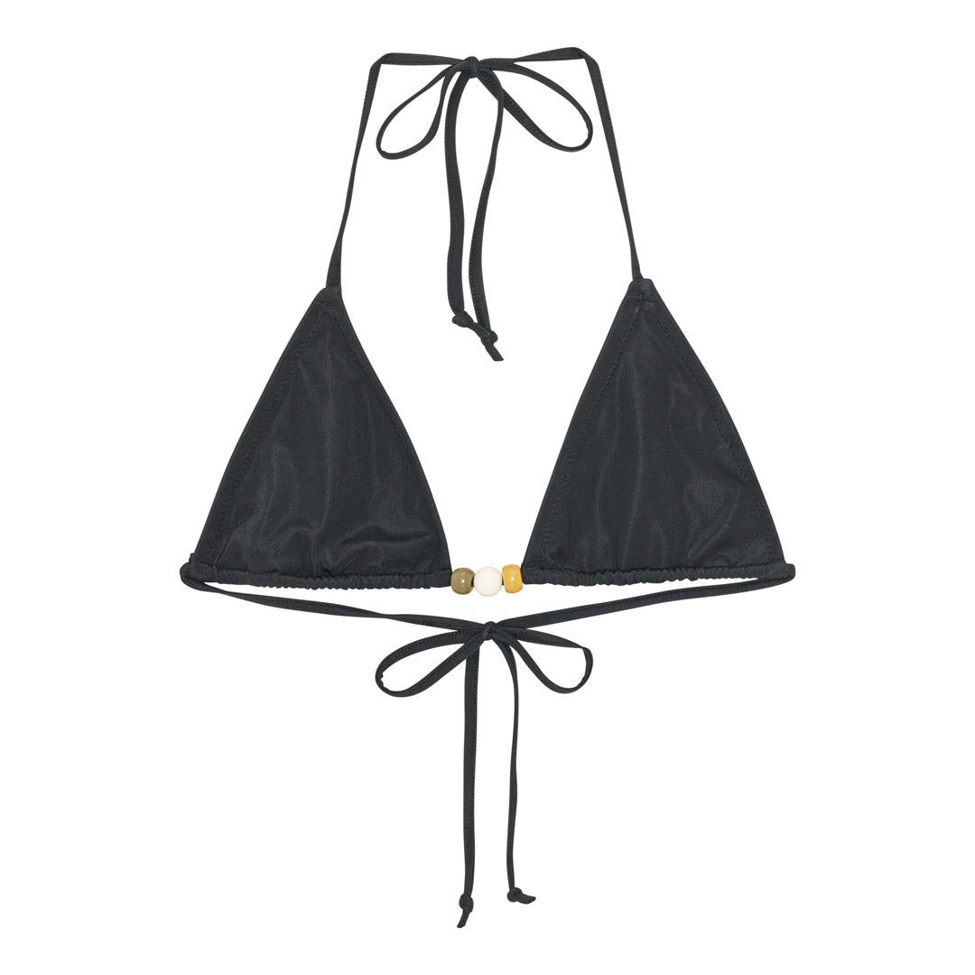 pilgrim-bikini-schwarz-m-l-triangel-top-mit-perlen-pouch image 5