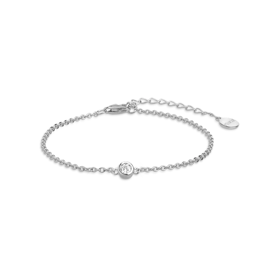 xenox-zarge-armband-925-sterling-silber-rhodiniert-mit-zirkonia image 1