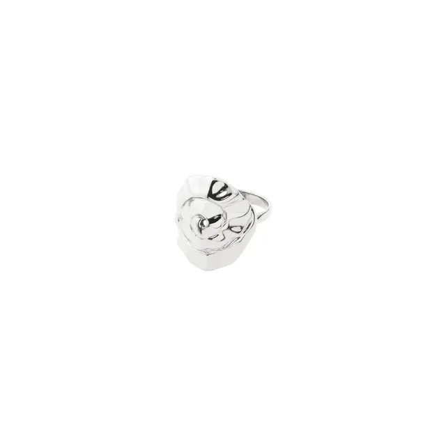 pilgrim-haze-ring-versilbert-verstellbar-swirl-design image 1