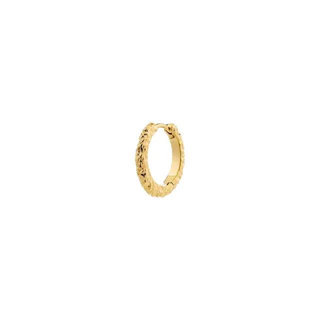 pilgrim-x-dea-etch-hoop-02-single-creole-17-mm-18k-goldplattiert image 1