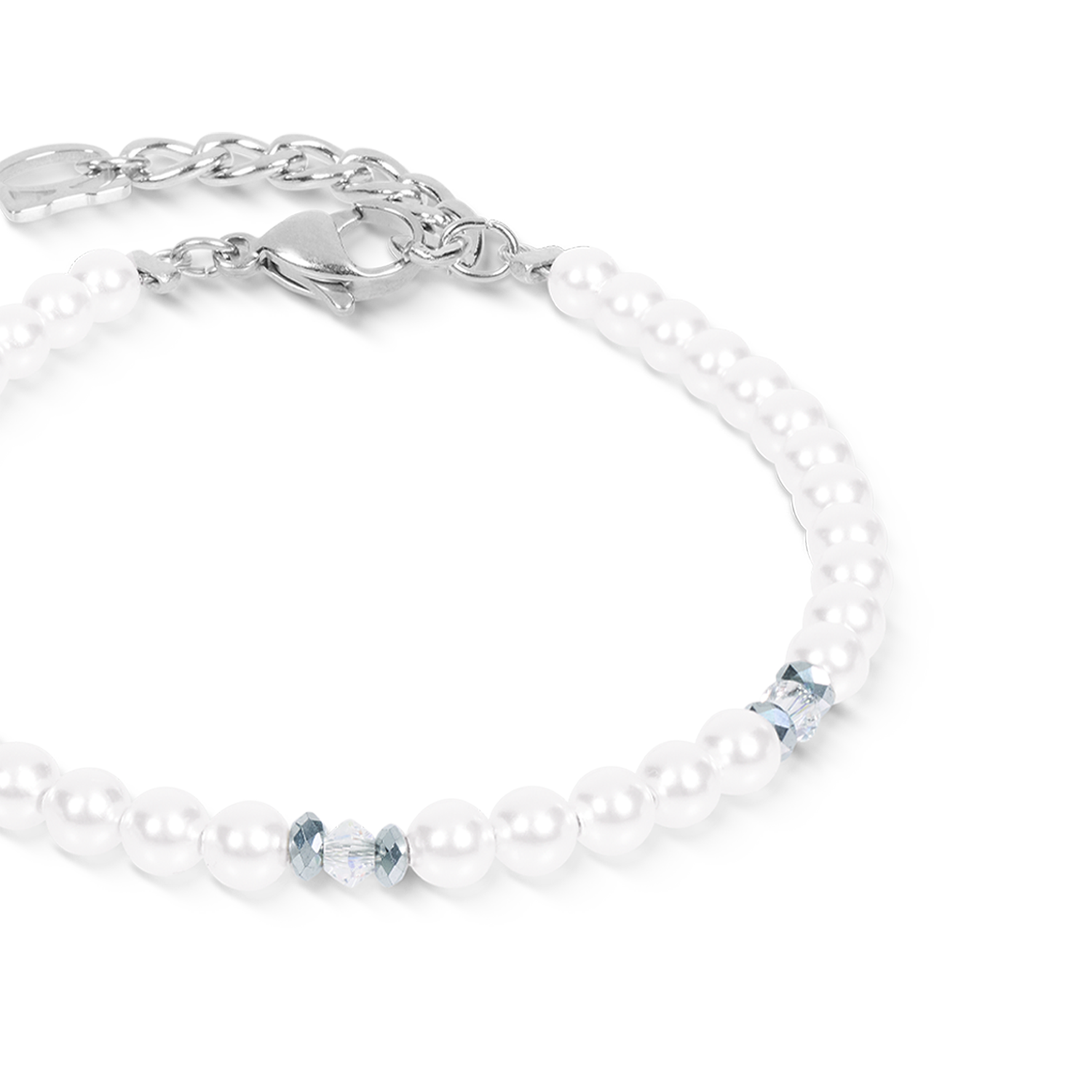 coeur-de-lion-modern-icon-pearl-armband-silber-wei-17-5-cm image 2