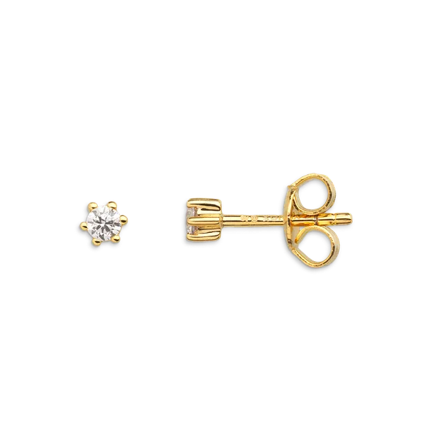 xenox-krappe-ohrring-925-sterlingsilber-18k-vergoldung image 1