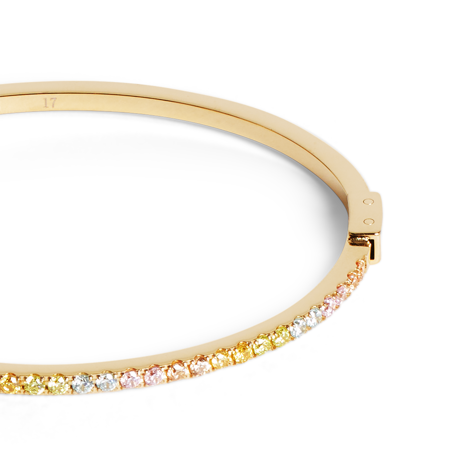 coeur-de-lion-eternal-love-armreif-gold-multicolor-pastell image 2