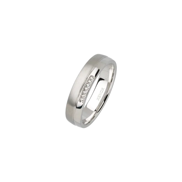 xenox-partnerring-xs9106-48-925-sterlingsilber-rhodiniert-mit-zirkonia image 1